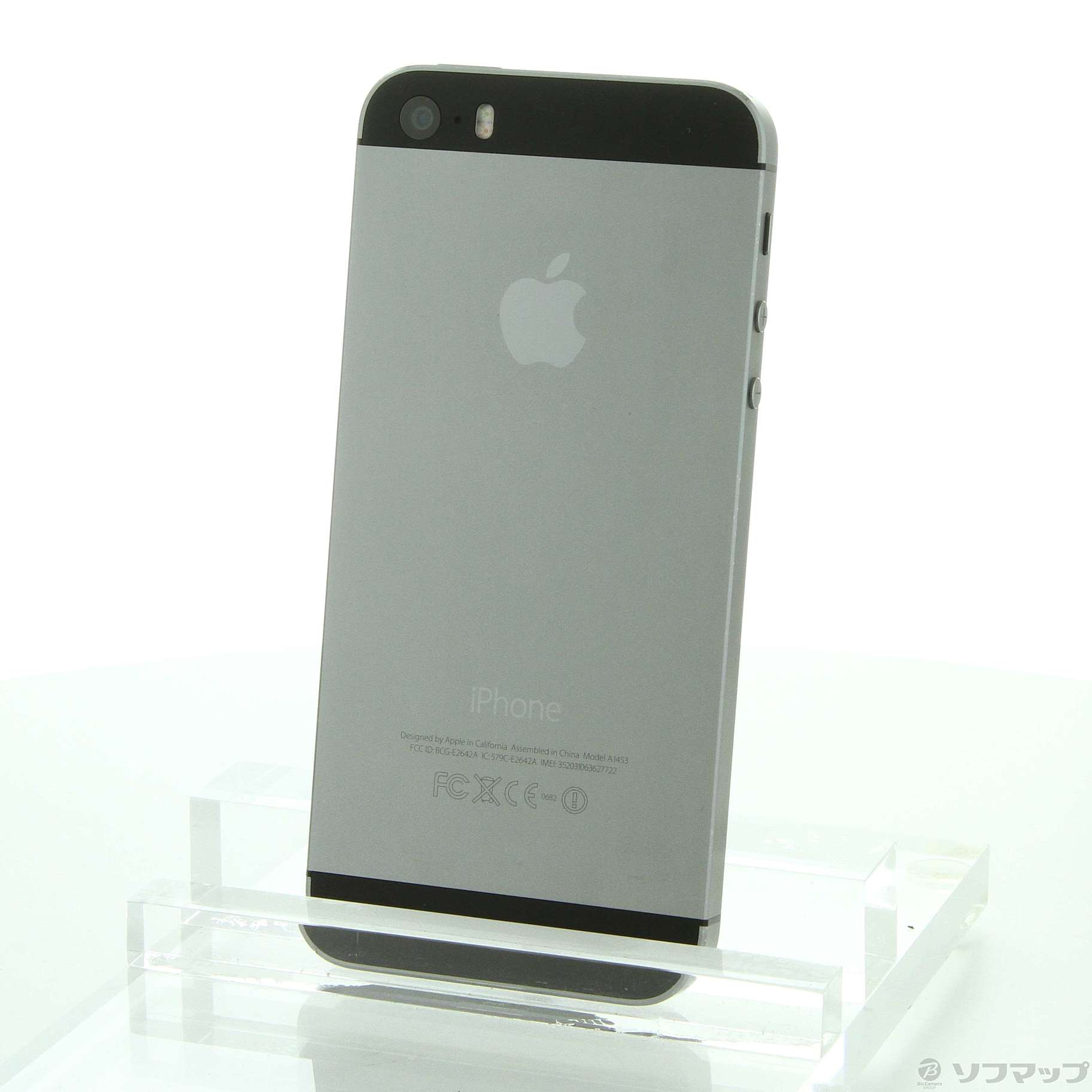 中古】iPhone5S 32GB スペースグレイ ME335J／A SIMフリー ◇09/10(金