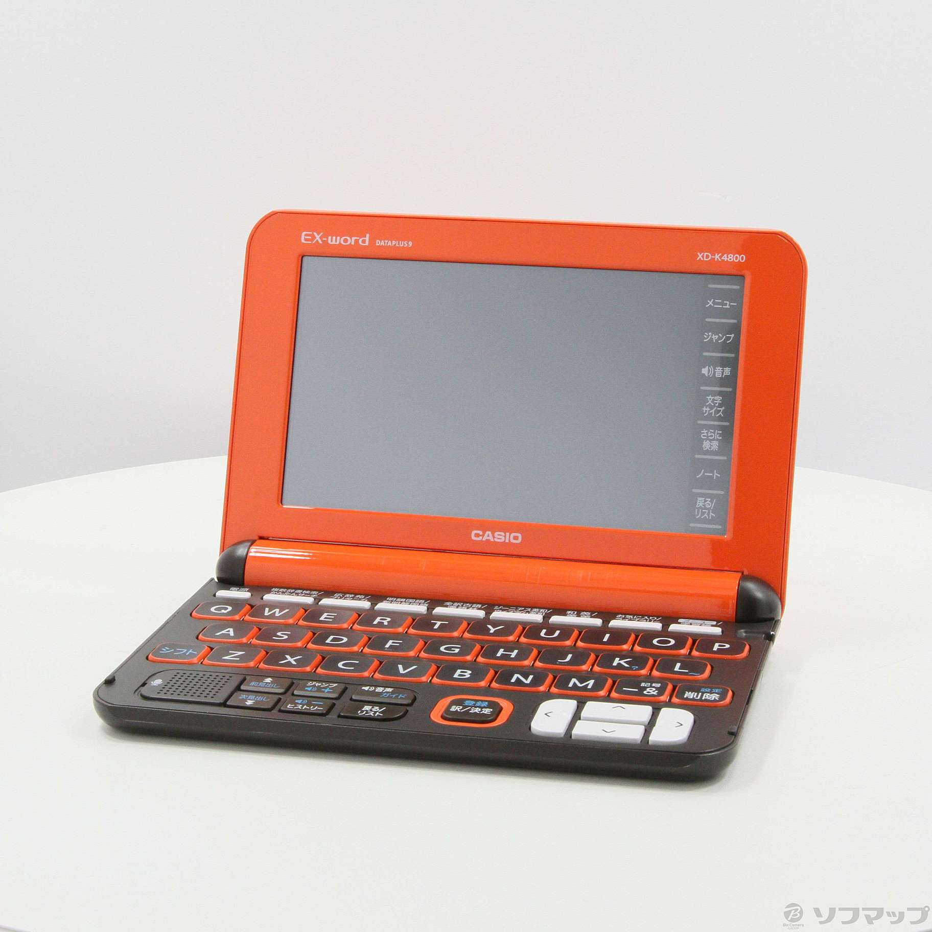 安い買うCASIO XD-K4800RG オレンジ 電子書籍リーダー