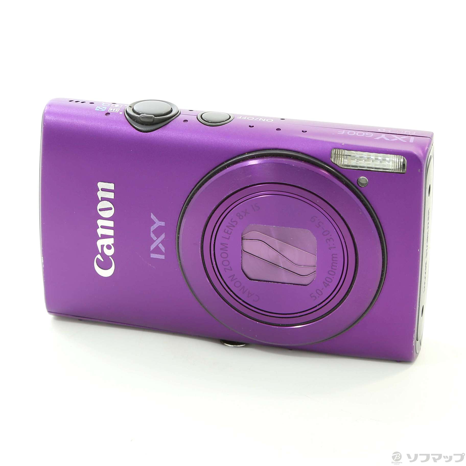 カメラ【美品】Canon キャノン IXY 600F パープル #155 - デジタルカメラ