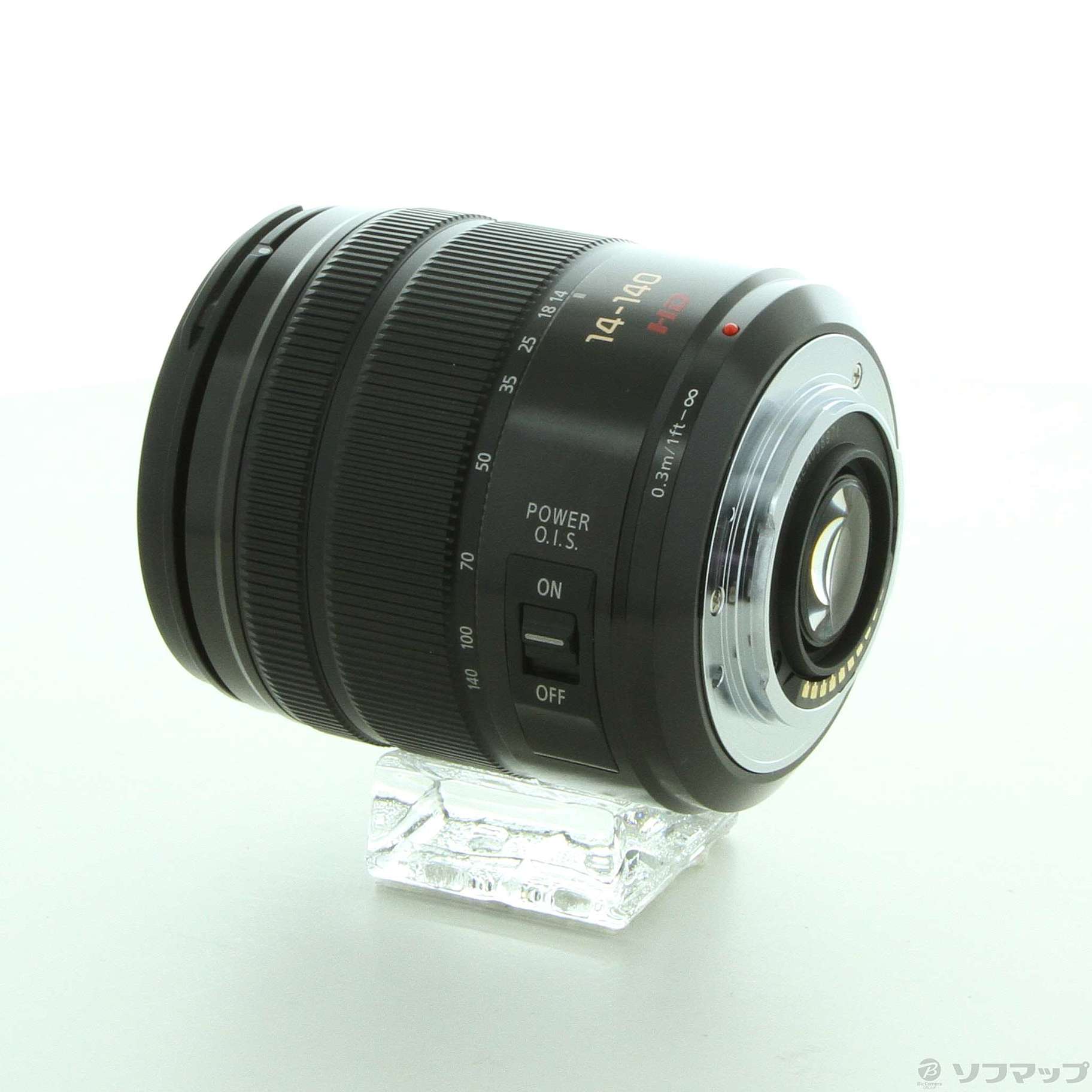 中古】LUMIX G VARIO 14-140mm／F3.5-5.6 H-FS14140-K (ブラック