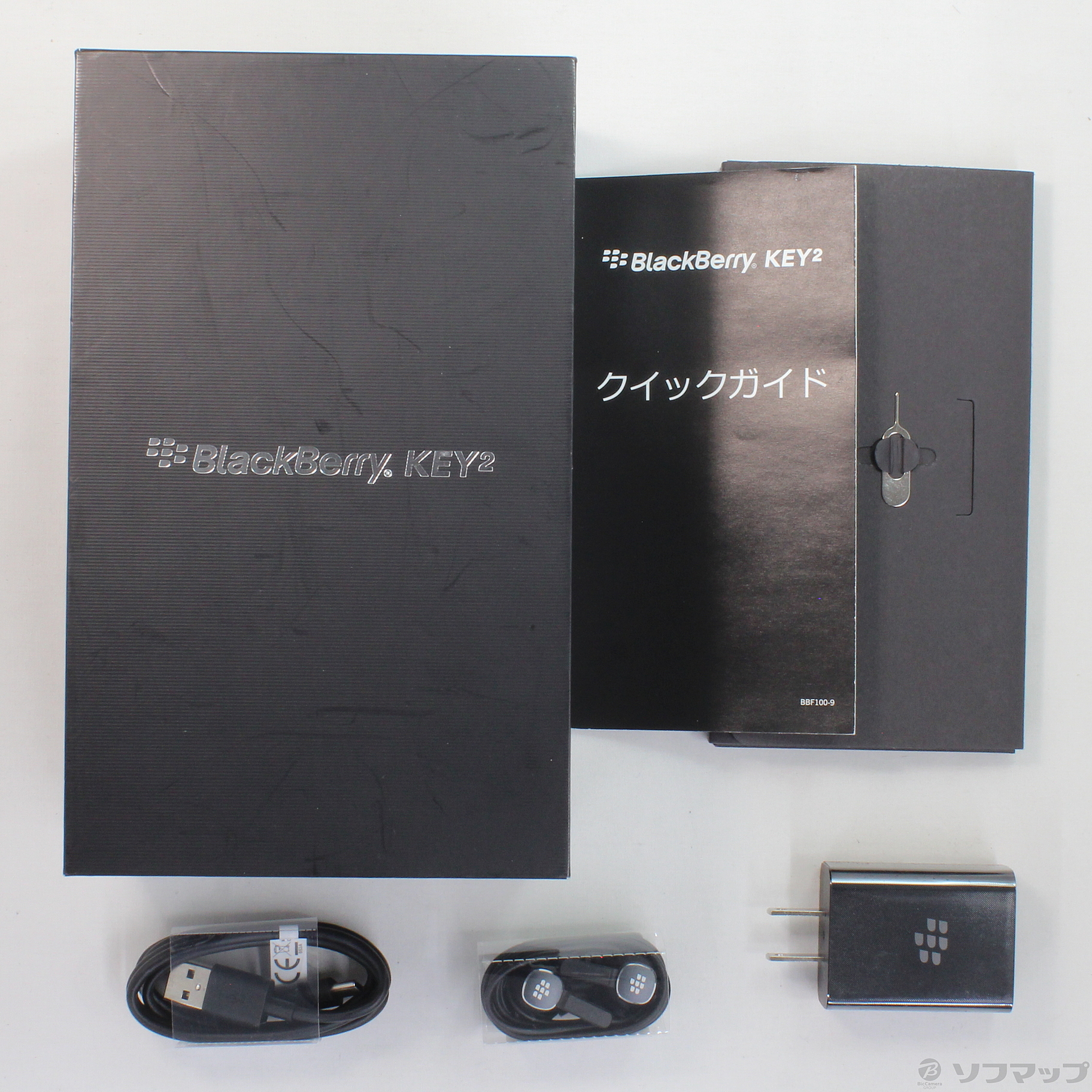 中古】BlackBerry KEY2 Last Edition 128GB ブラック BBF100-9-LE SIM