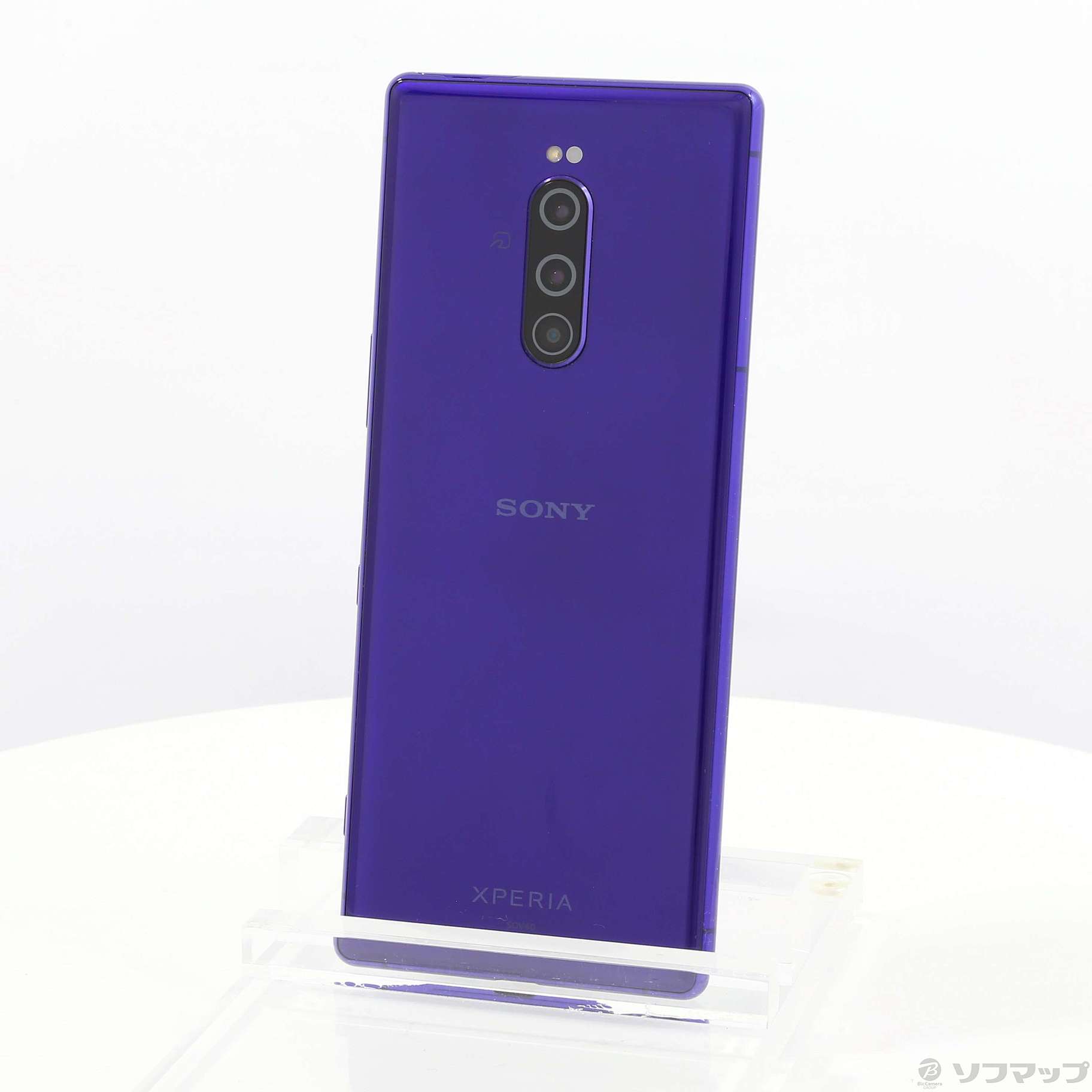 SALE】Xperia 1 64GB パープル ロック解除SIMフリー-