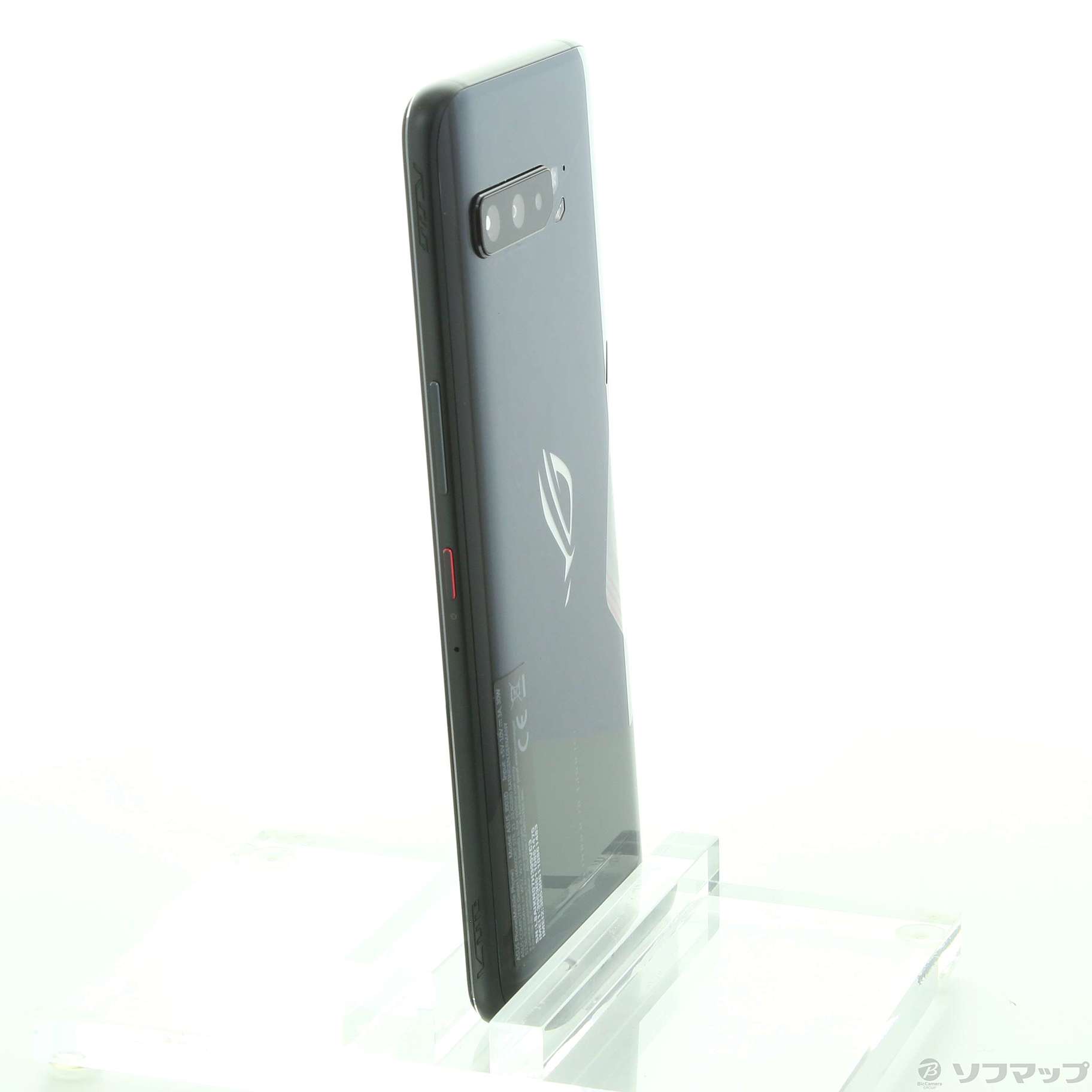 中古】ROG Phone 3 512GB ブラックグレア ZS661KS-BK512R16 SIMフリー 
