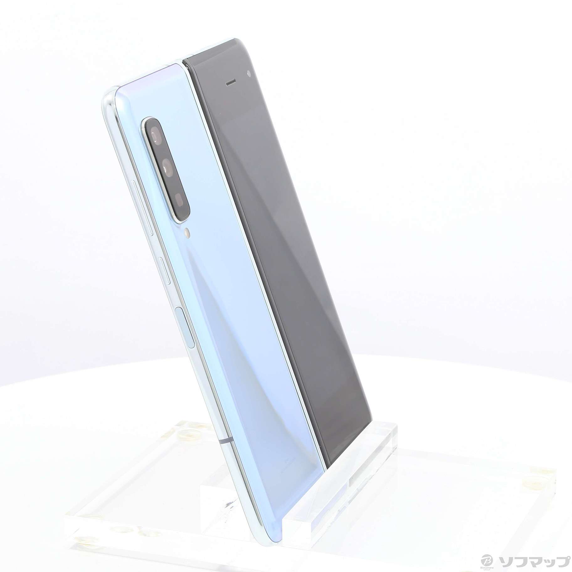 中古】Galaxy Fold 512GB スペースシルバー SCV44 auロック解除SIM