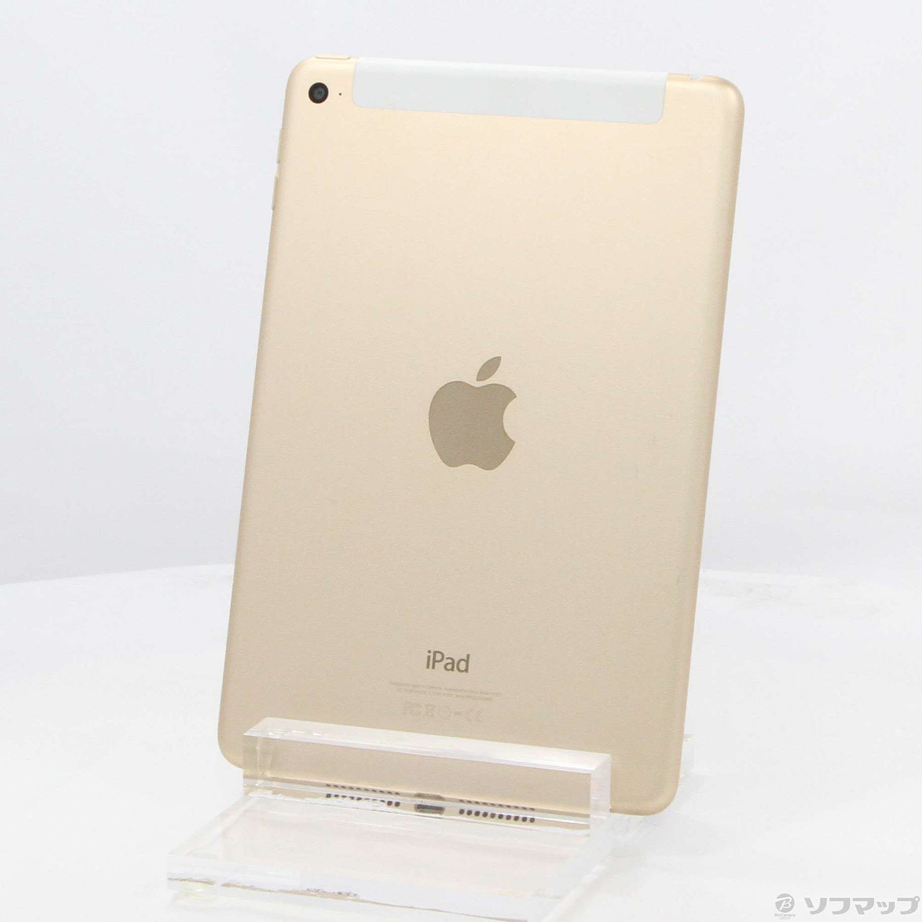 中古 Ipad Mini 4 16gb ゴールド Mk712j A Softbank リコレ ソフマップの中古通販サイト