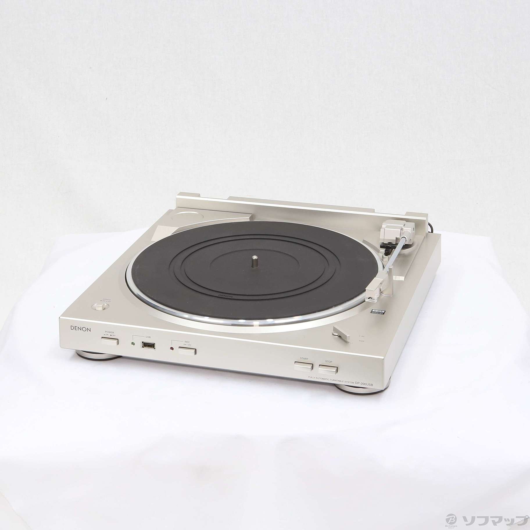 DENON DP-200USB フルオートレコードプレイヤー-