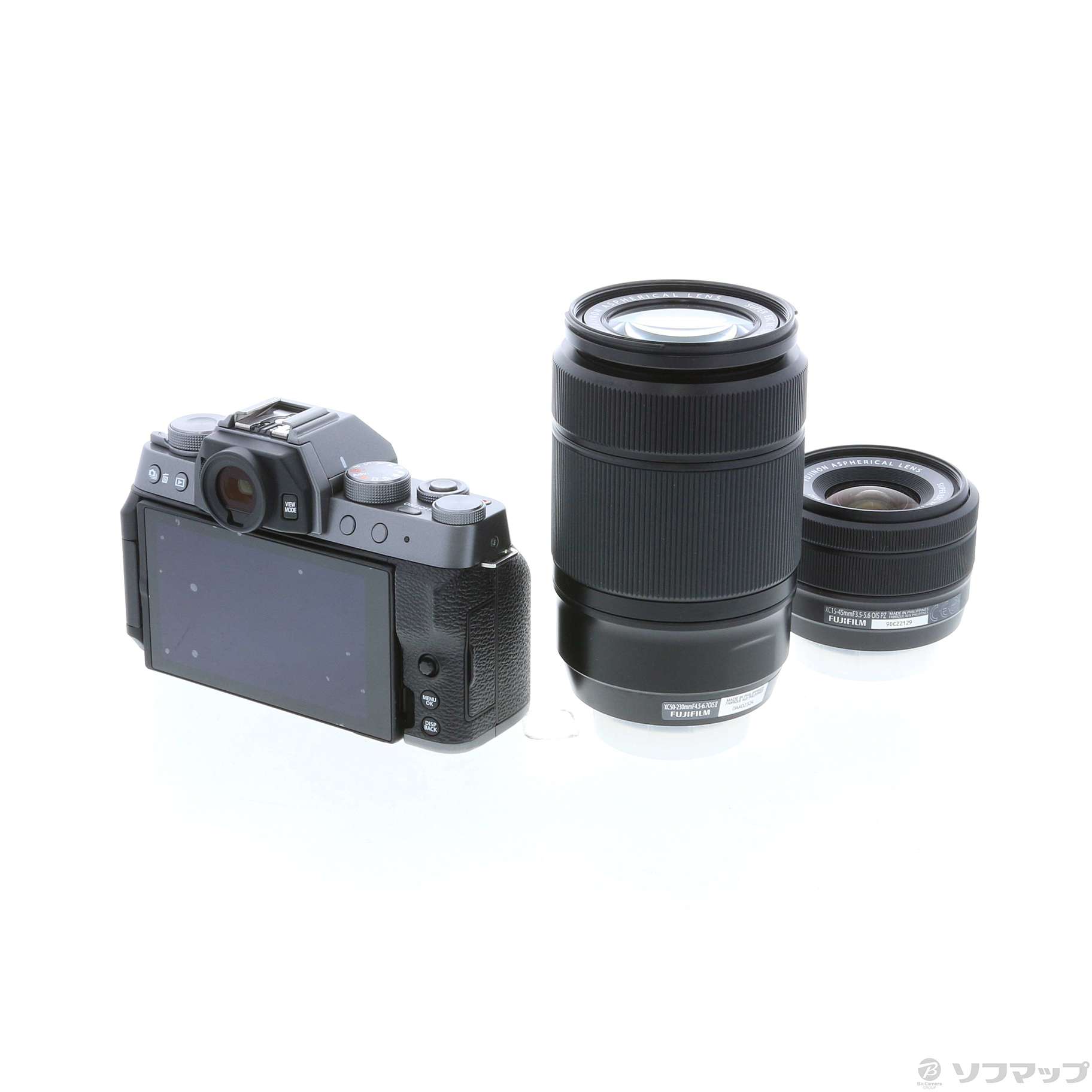 カメラ ビデオカメラ FUJIFILM X-T200 ダブルズームレンズキット ダークシルバー