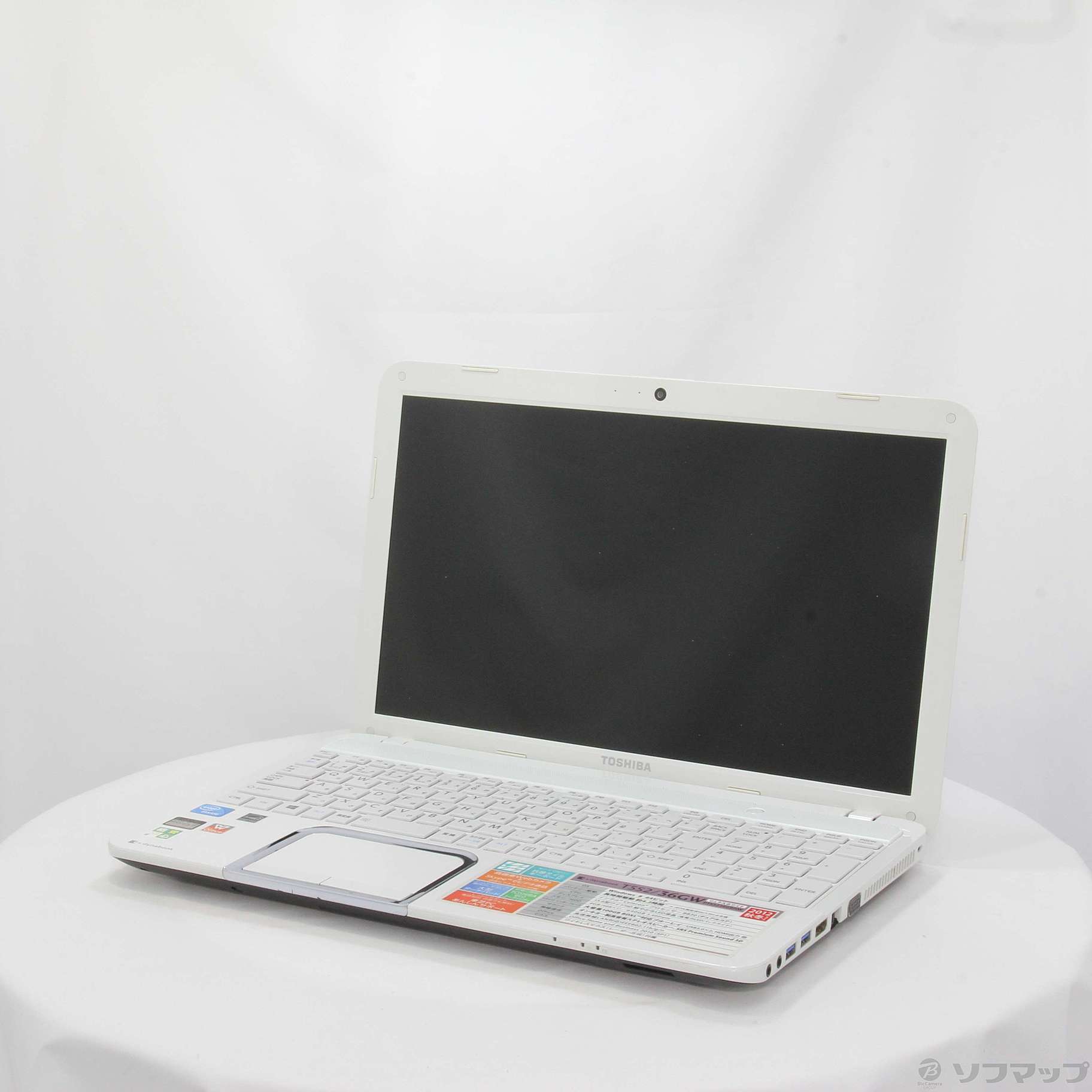 ジャンク品】ノートパソコン dynabook T552/36GW 東芝ダイナブックT552