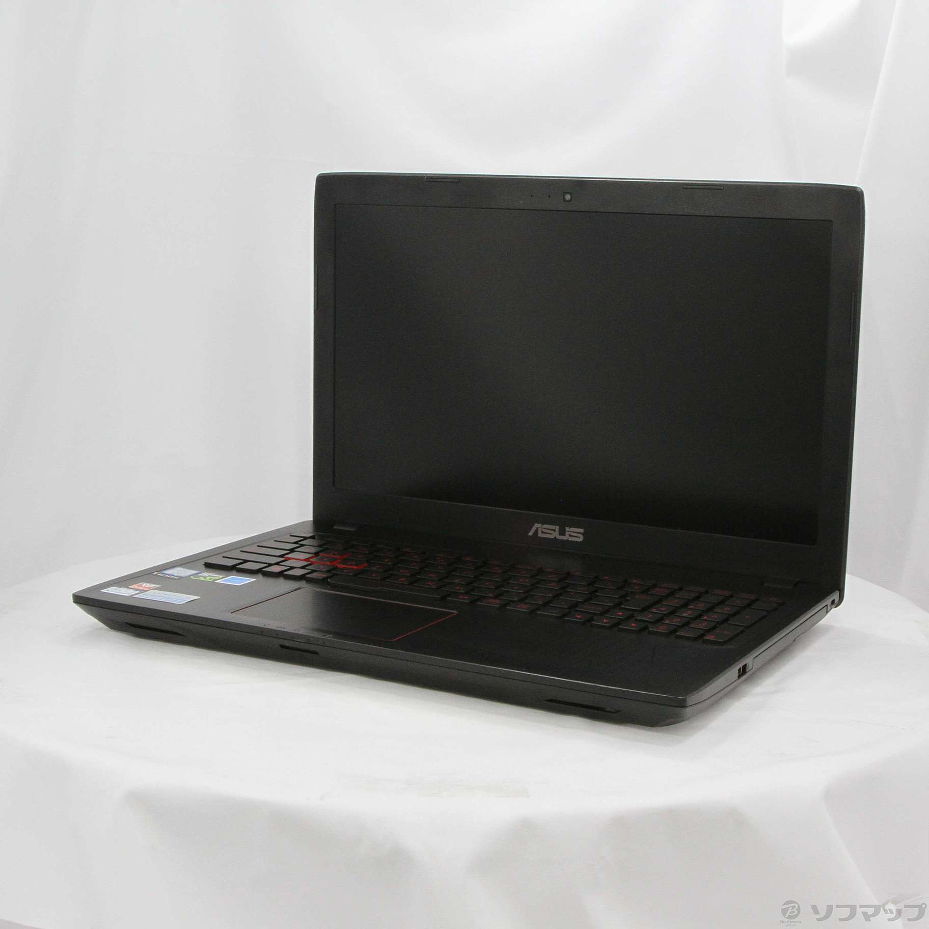 中古】ASUS FX553VD FX553VD-FY381T ブラックメタル 〔Windows 10 ...