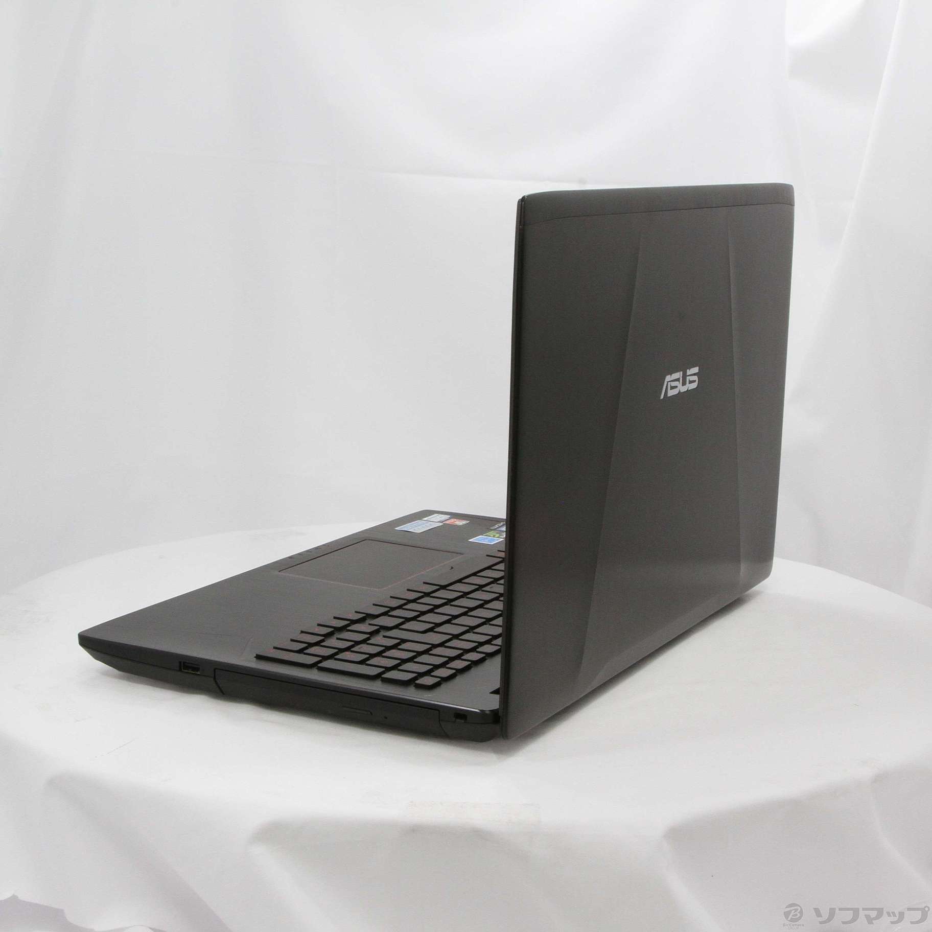 中古】ASUS FX553VD FX553VD-FY381T ブラックメタル 〔Windows 10 ...