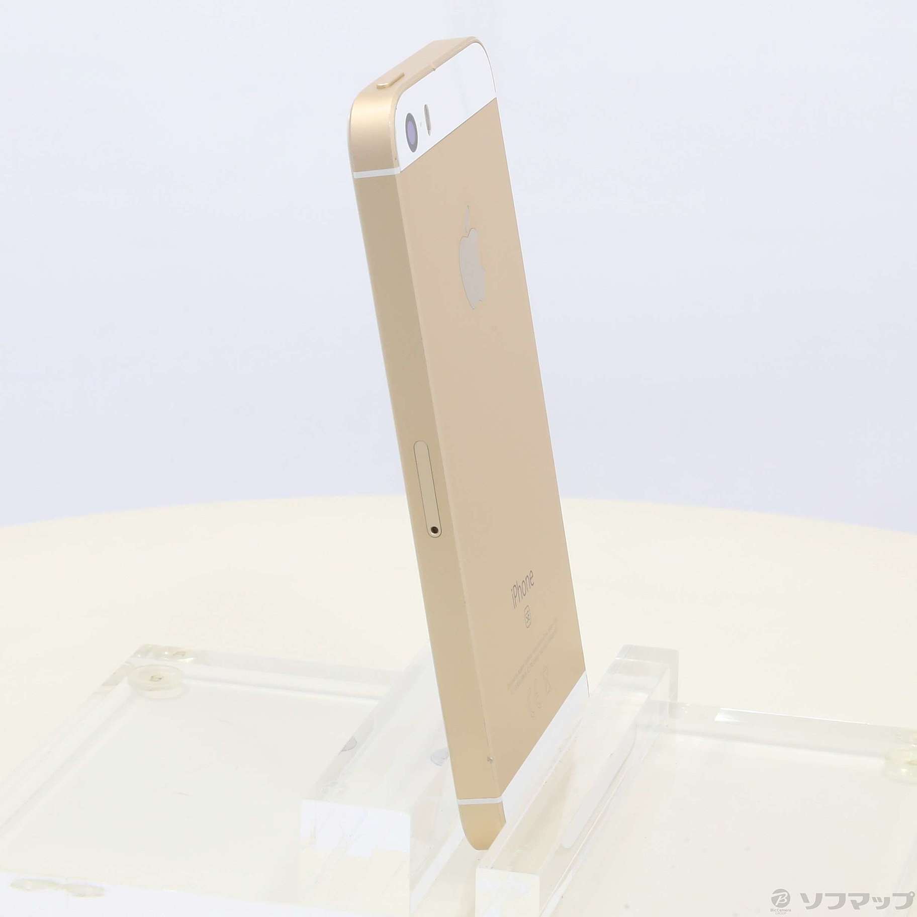 中古】iPhone SE 128GB ゴールド MP882J／A SIMフリー ◇11/06(土