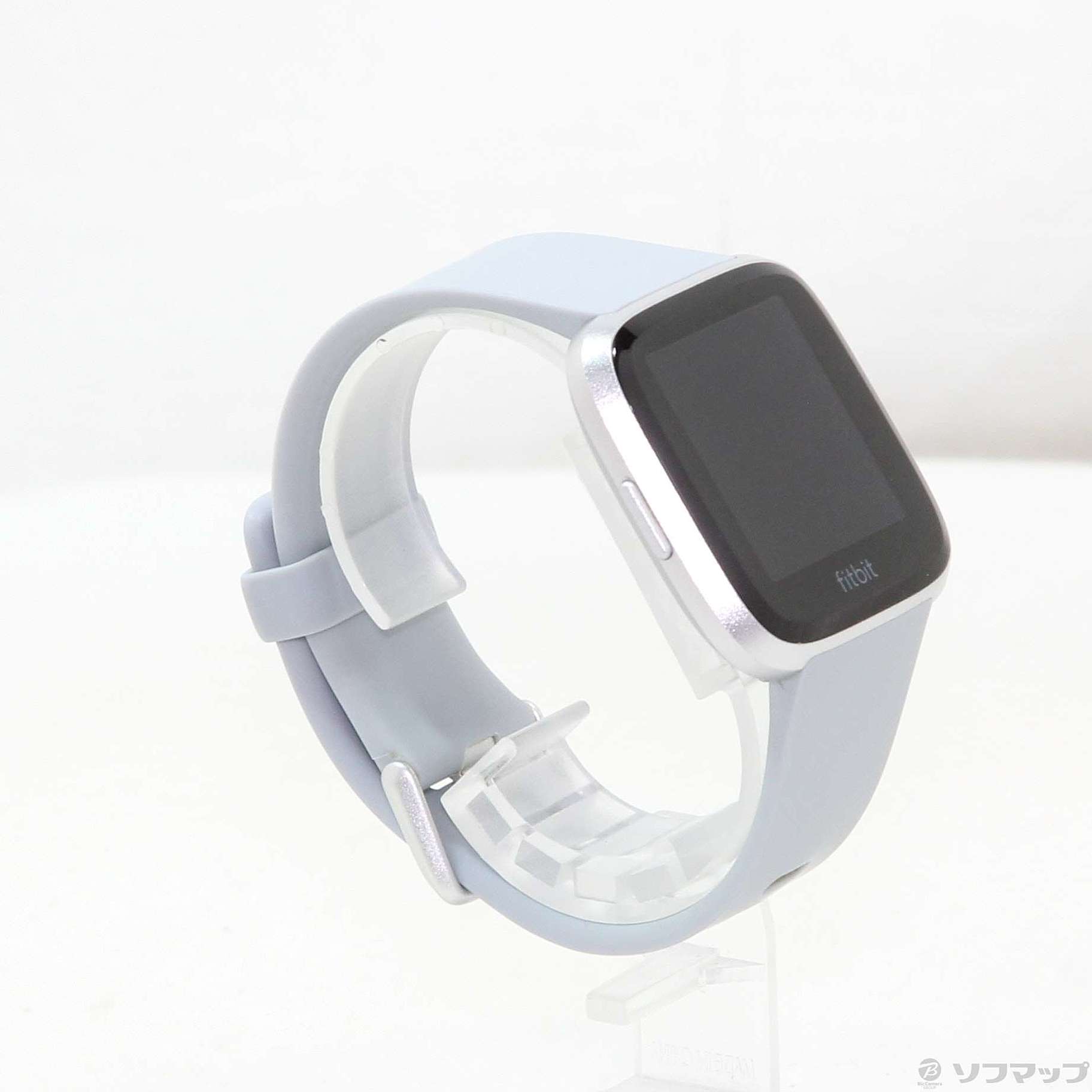 中古】セール対象品 Fitbit Versa FB505SRGY-CJK グレー／シルバー