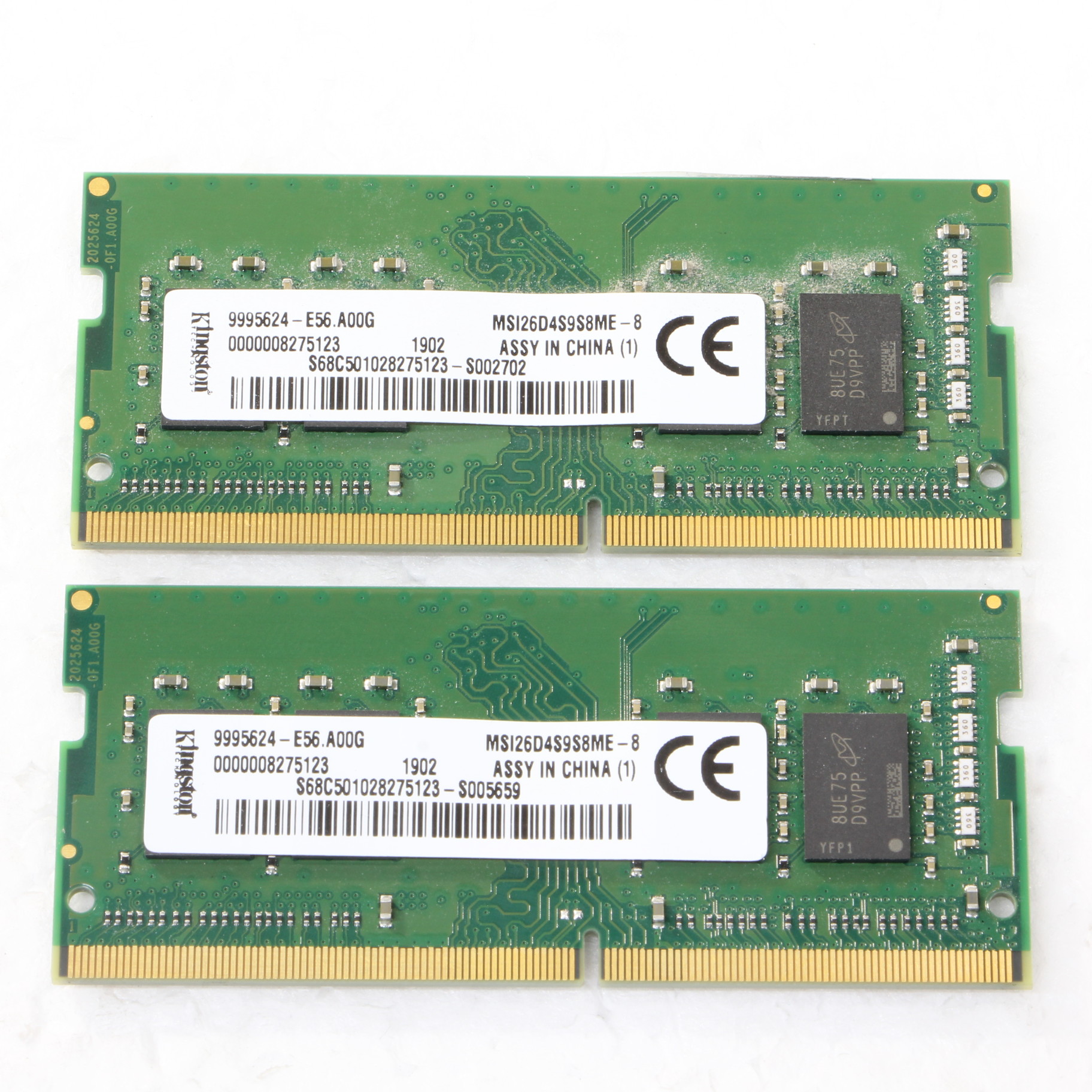 中古】260P SODIMM PC4-21300 DDR4-2666 16GB 8GB×2枚組 