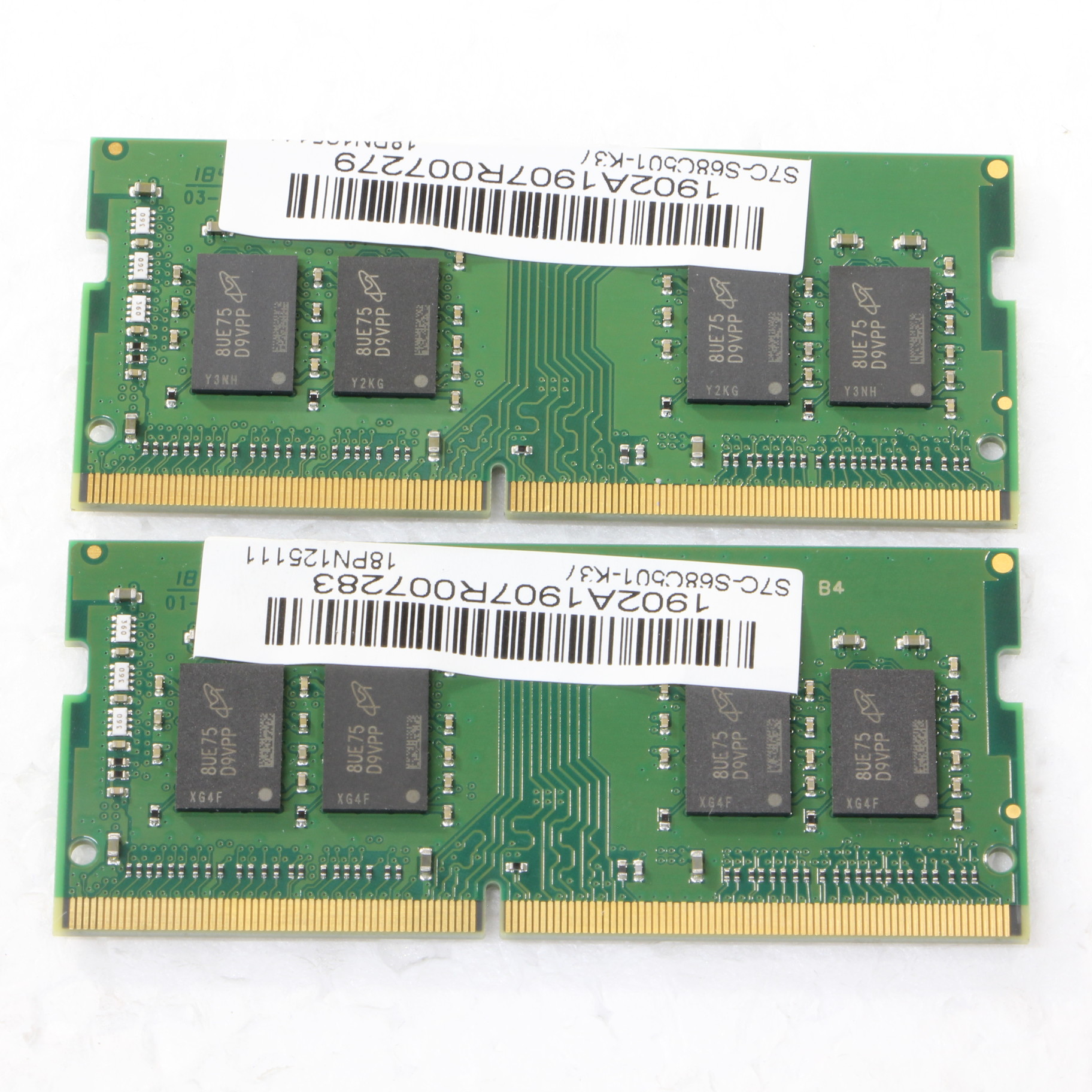 中古】260P SODIMM PC4-21300 DDR4-2666 16GB 8GB×2枚組 