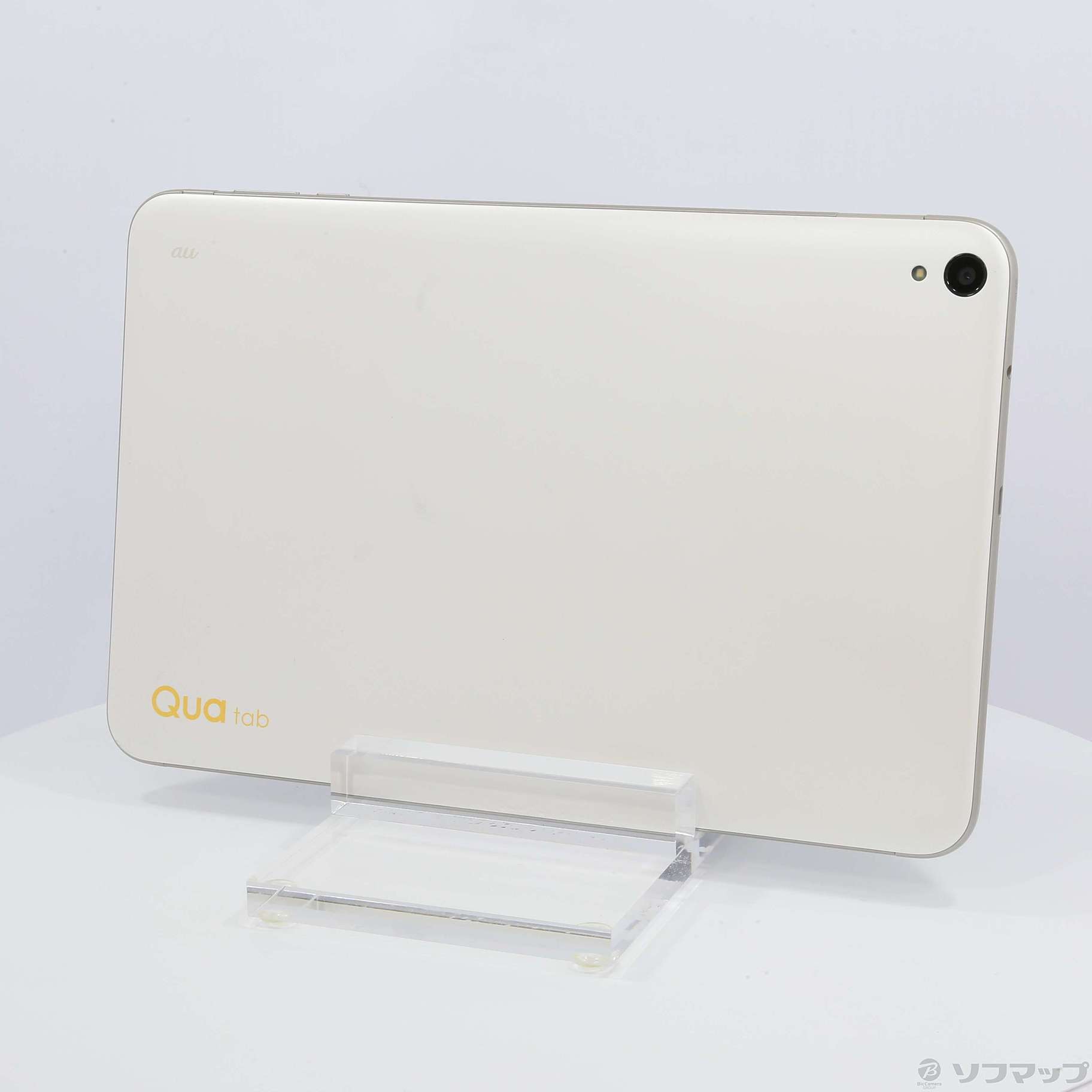 中古】Qua tab QZ10 32GB オフホワイト KYT33 au [2133030364847