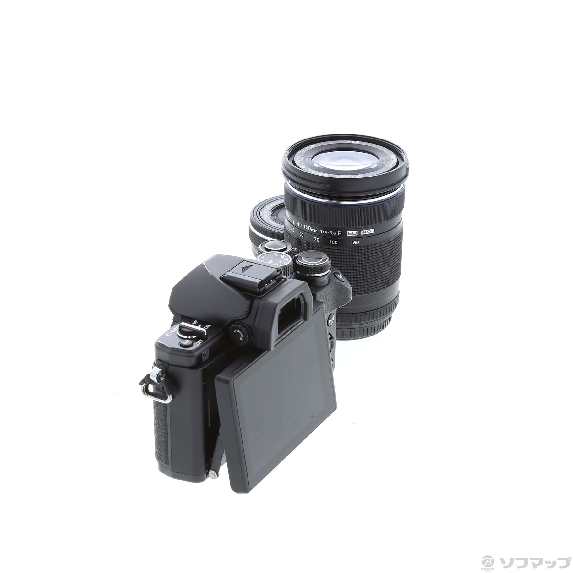 中古】OM-D E-M10 MarkII ダブルズームキット ブラック [2133030371470