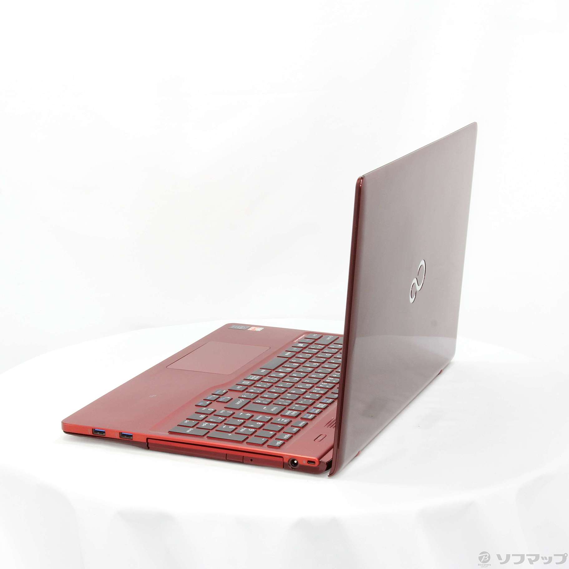 【今夜限り】中古パソコン　富士通LIFEBOOK　AH77/M　 カラー　レッド Amazon.co.jp: FMVA77WR [LIFEBOOK AH77/W ガーネットレッド