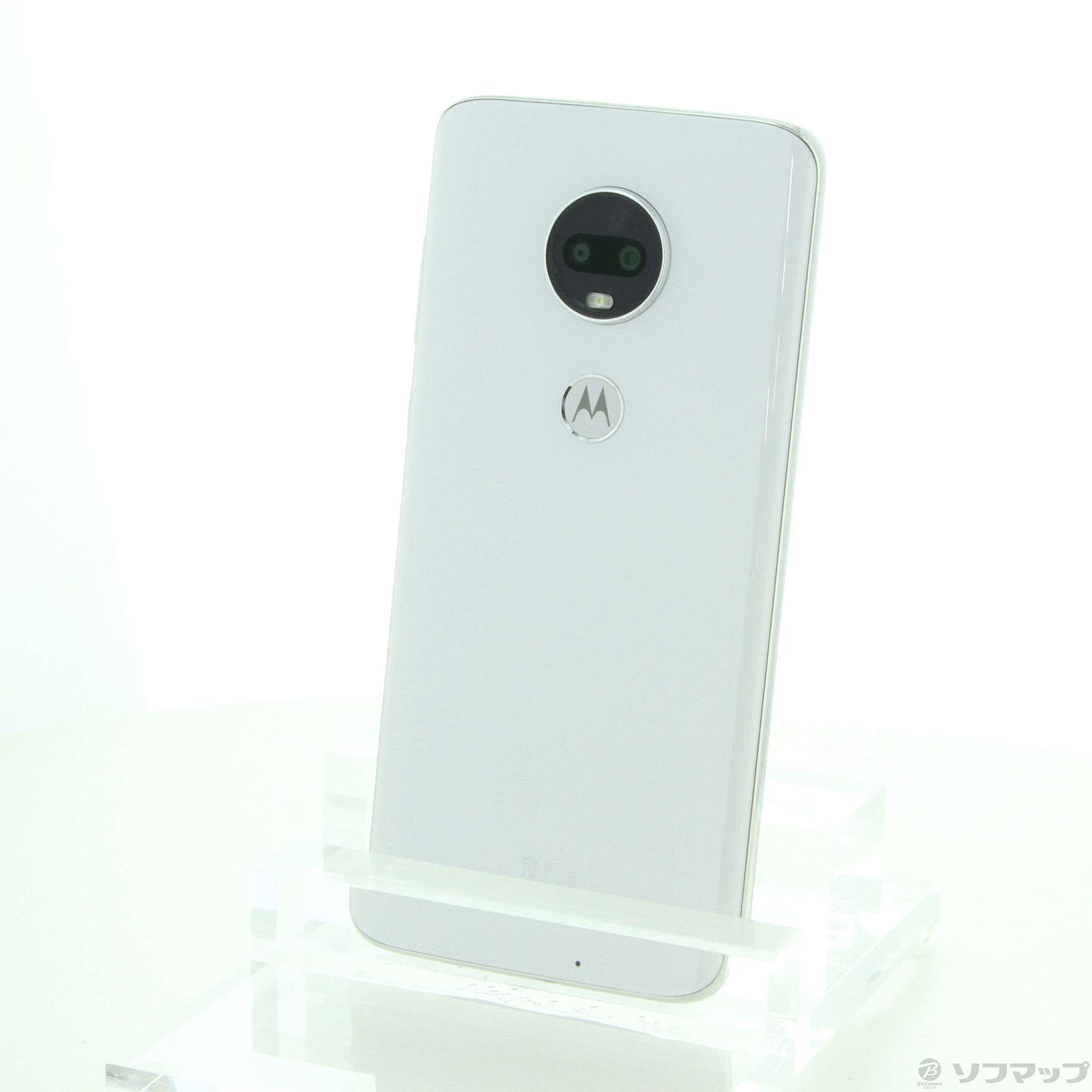 中古】セール対象品 Moto G7 64GB クリアホワイト PADY0001JP