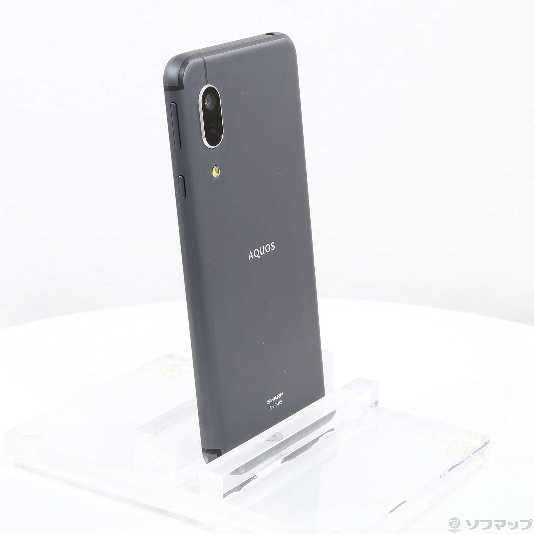 中古】AQUOS sense3 lite 楽天版 64GB ブラック SH-RM12 SIMフリー