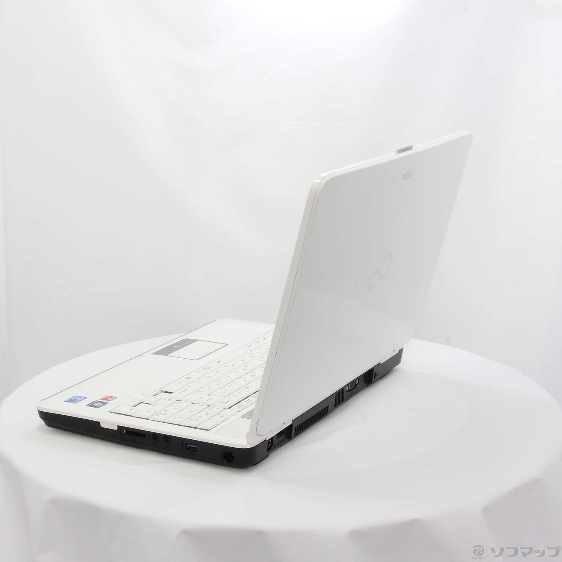 中古】格安安心パソコン LIFEBOOK AH550／3BC FMVA55BWC アーバンホワイト [2133030387716] -  リコレ！|ビックカメラグループ ソフマップの中古通販サイト