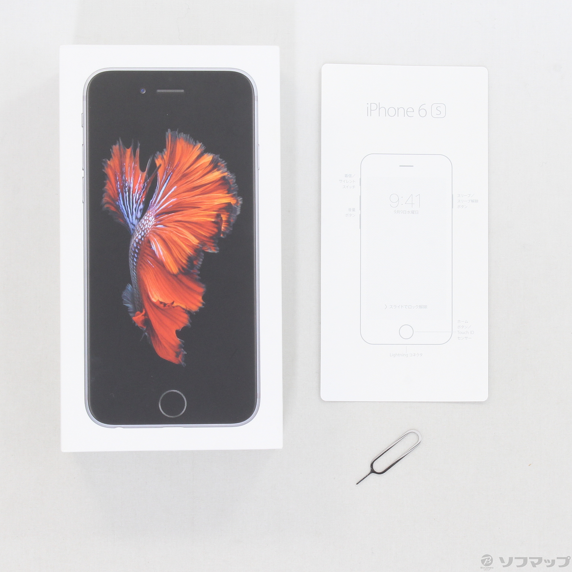 中古 Iphone6s 64gb スペースグレイ Mkqn2j A Simフリー 2133030403386 リコレ ソフマップの中古通販サイト