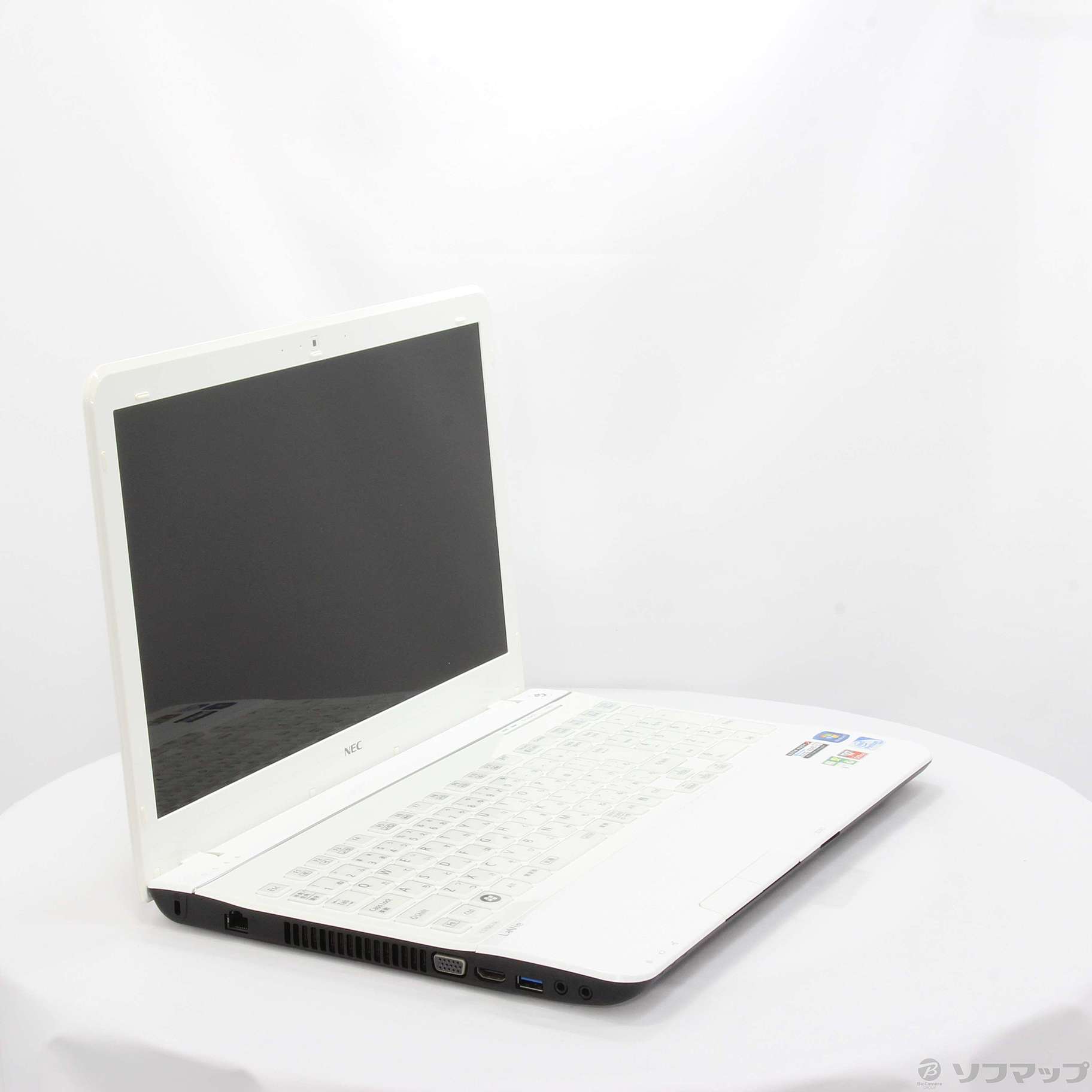 格安安心パソコン LaVie S PC-LS150HS1KSW クロスホワイト