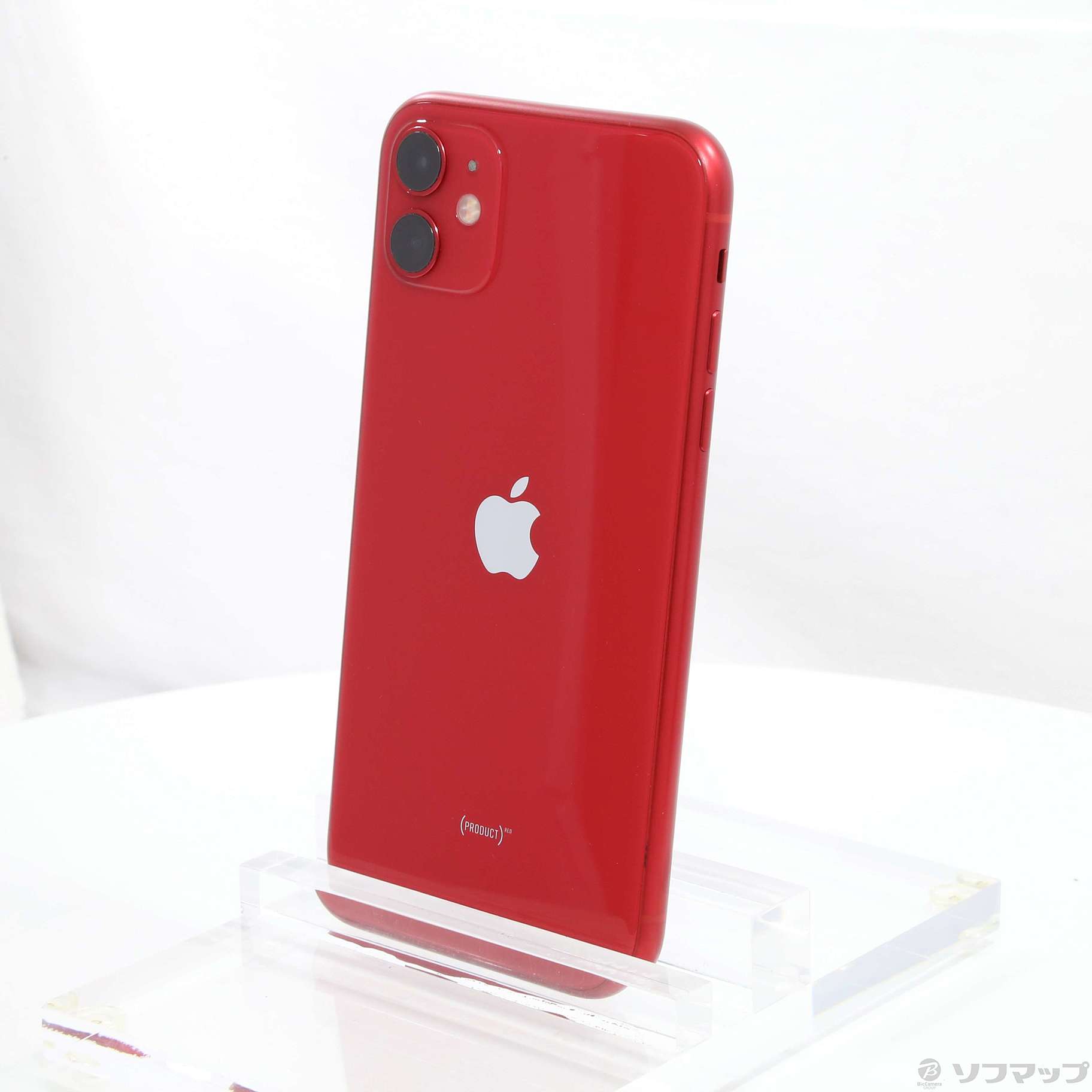 中古】iPhone11 256GB プロダクトレッド MWM92J／A SIMフリー [2133030406813] -  リコレ！|ビックカメラグループ ソフマップの中古通販サイト