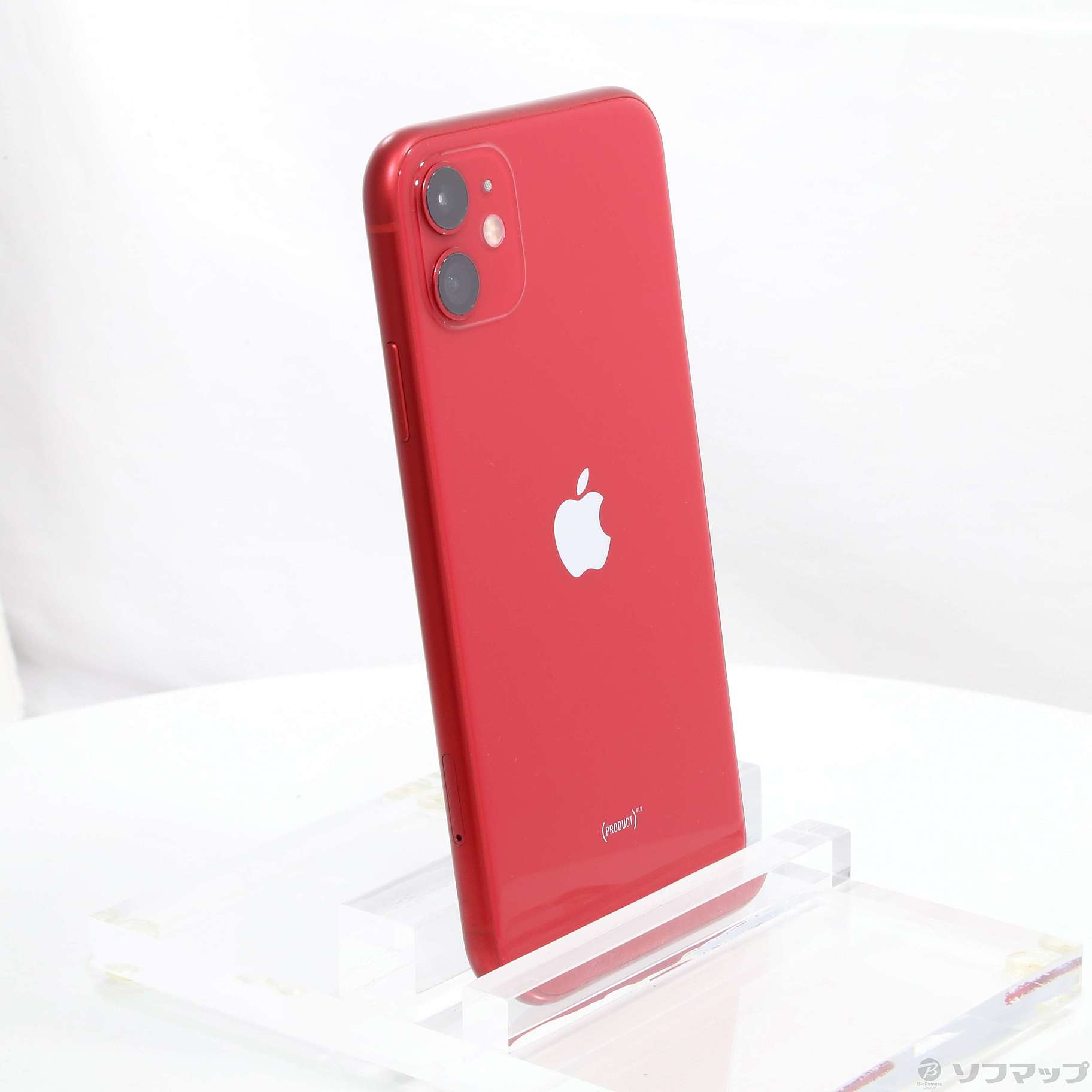 中古】iPhone11 256GB プロダクトレッド MWM92J／A SIMフリー