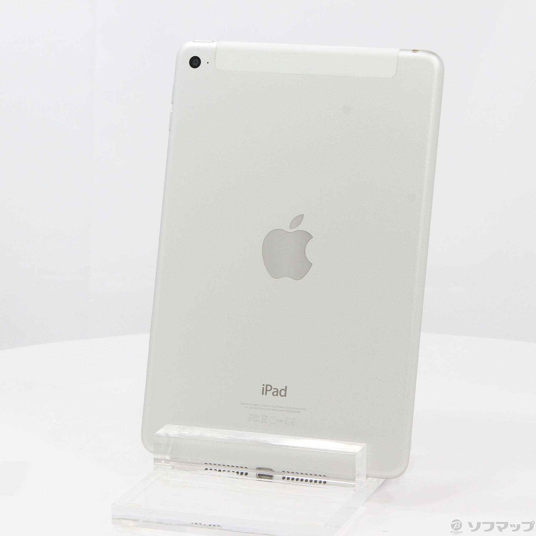 中古 Ipad Mini 4 128gb シルバー Mk772j A Softbankロック解除simフリー リコレ ソフマップの中古通販サイト