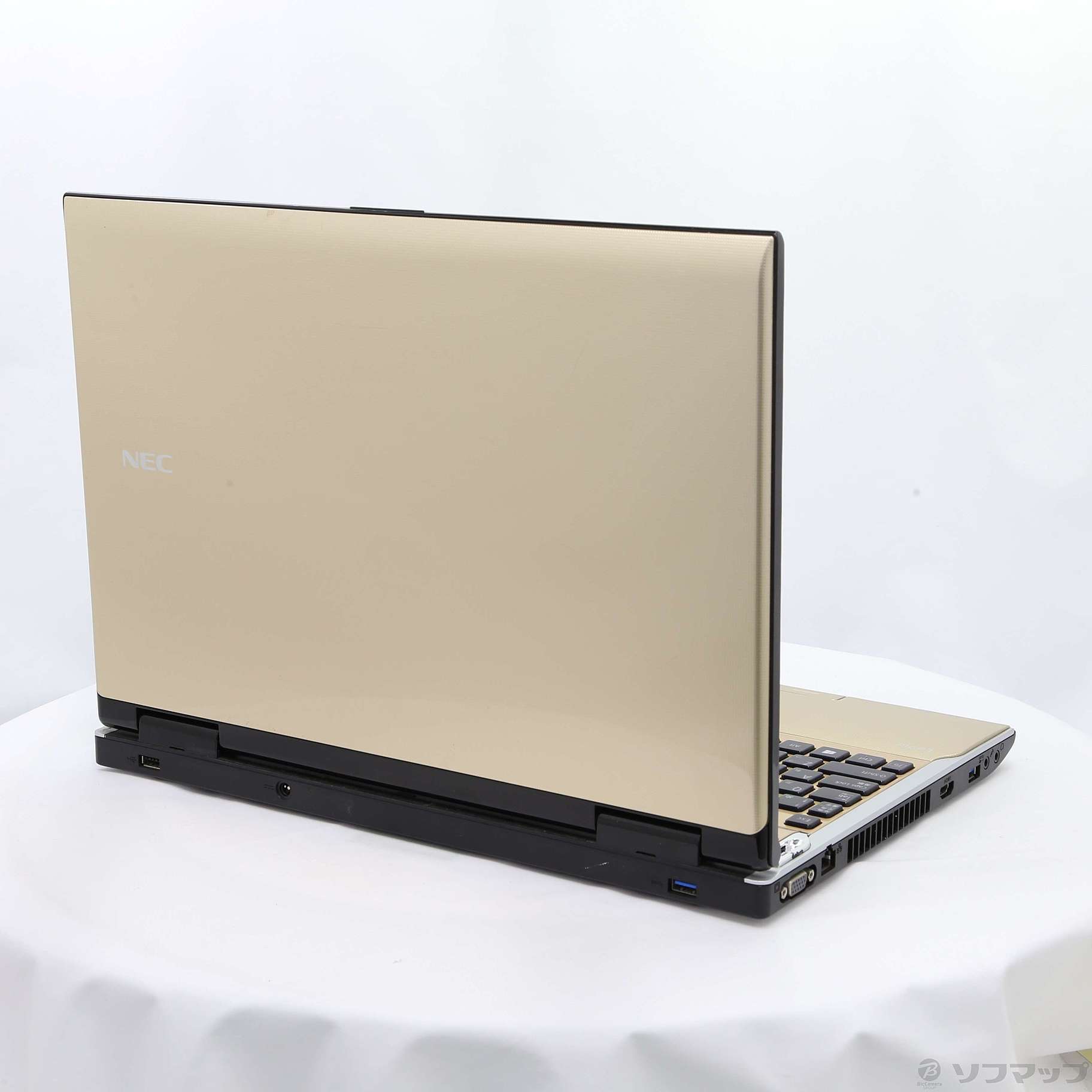 格安安心パソコン LaVie L LL750／LS6G PC-LL750LS6G クリスタルゴールド