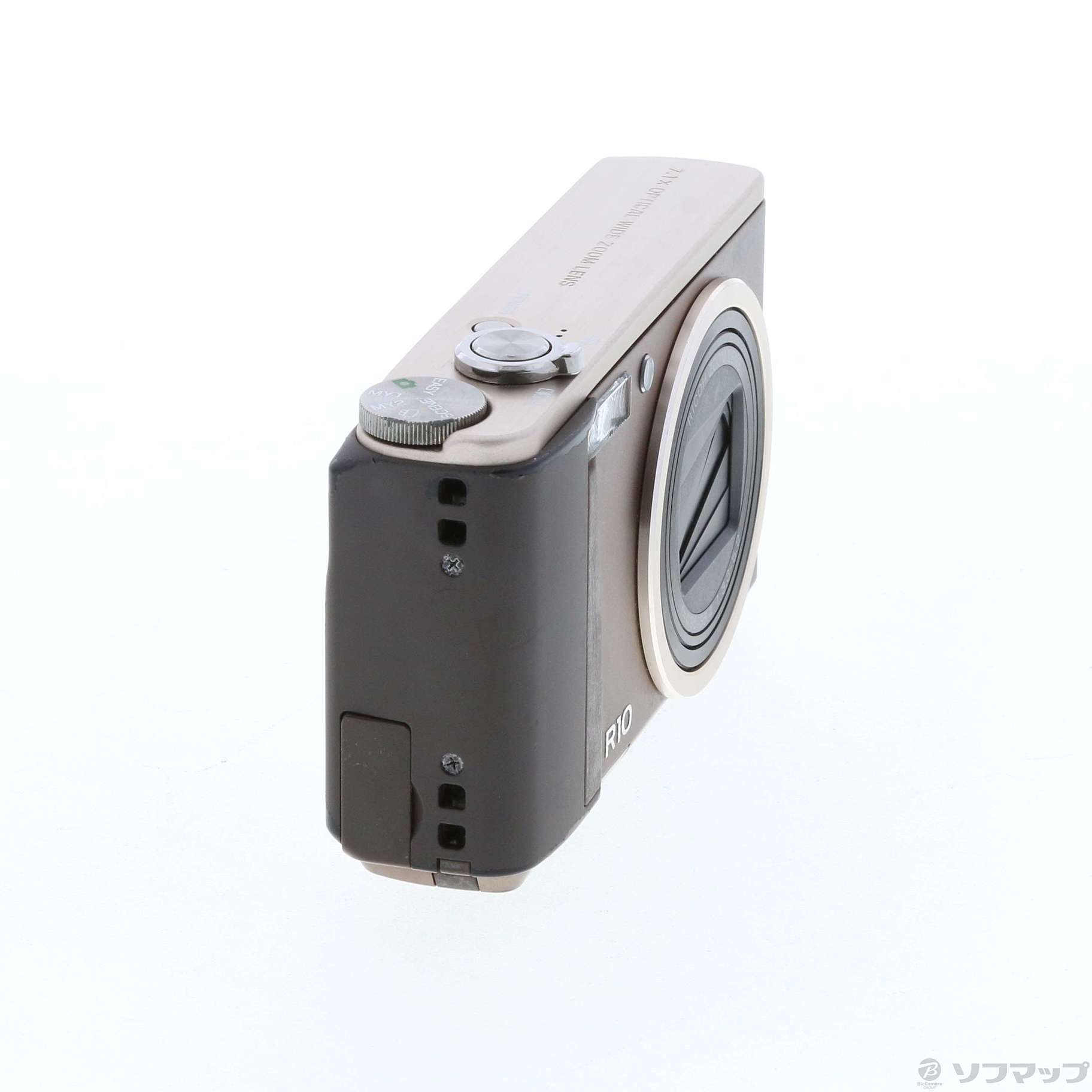 中古】R10 (1000万画素／7.1倍ズーム／ブラウン) [2133030428693