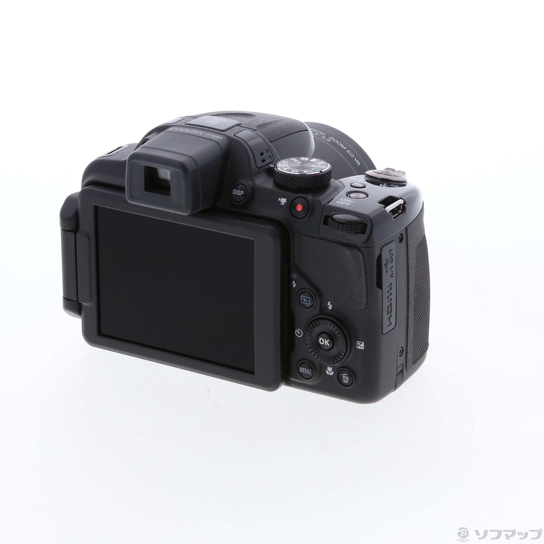 ニコン COOLPIX P520 デジタルカメラ 光学42倍ズーム 小型 黒色 最大93％オフ！ - デジタルカメラ