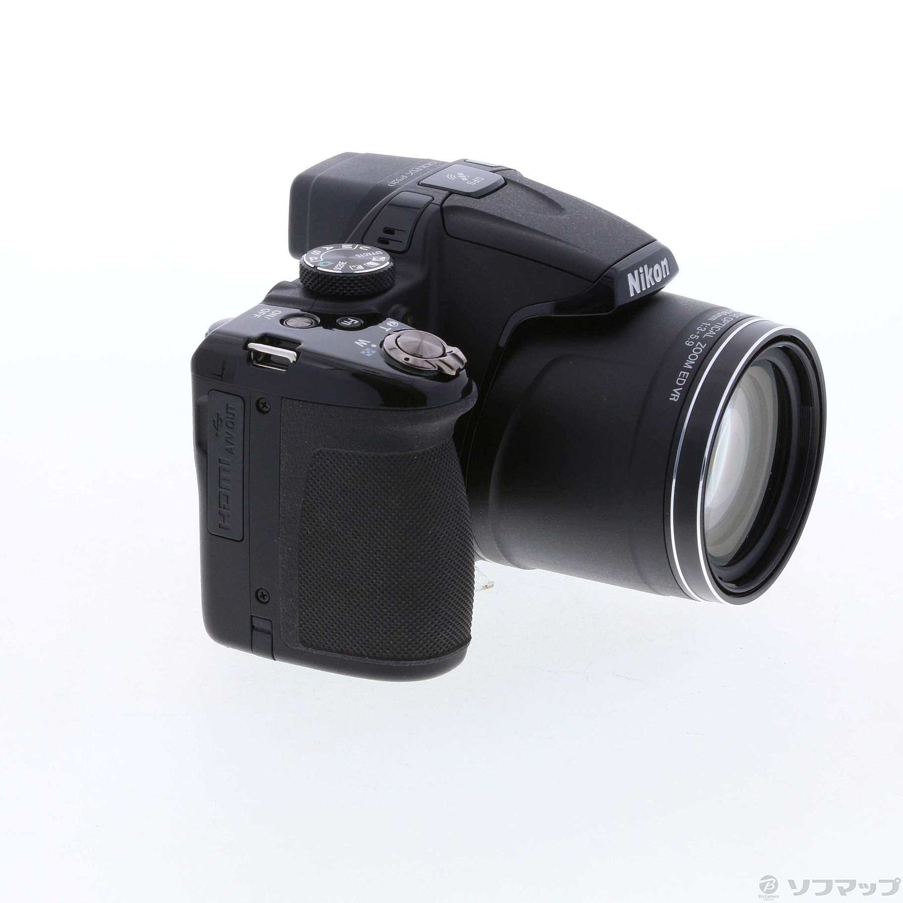 P520 COOLPIX 光学42倍ズーム | BK Nikon ニコン - ブラック 1808万