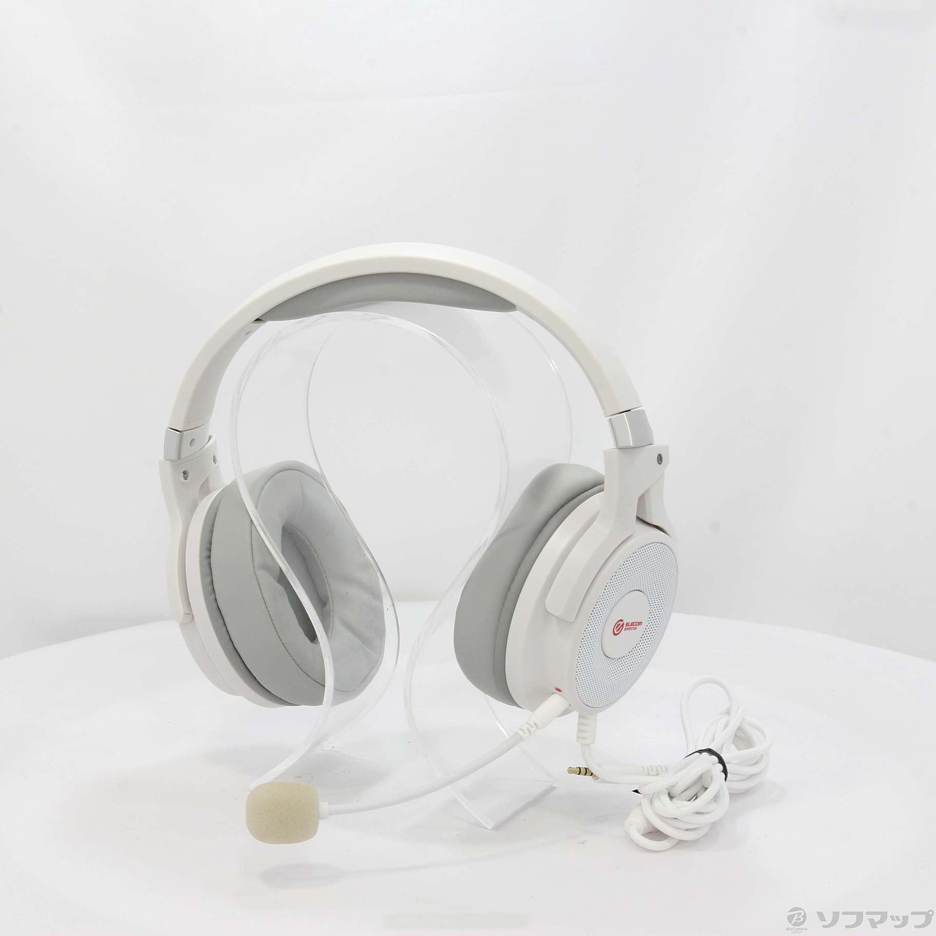 ELECOM HS-G01WH WHITE エレコム ヘッドセット - ヘッドホン