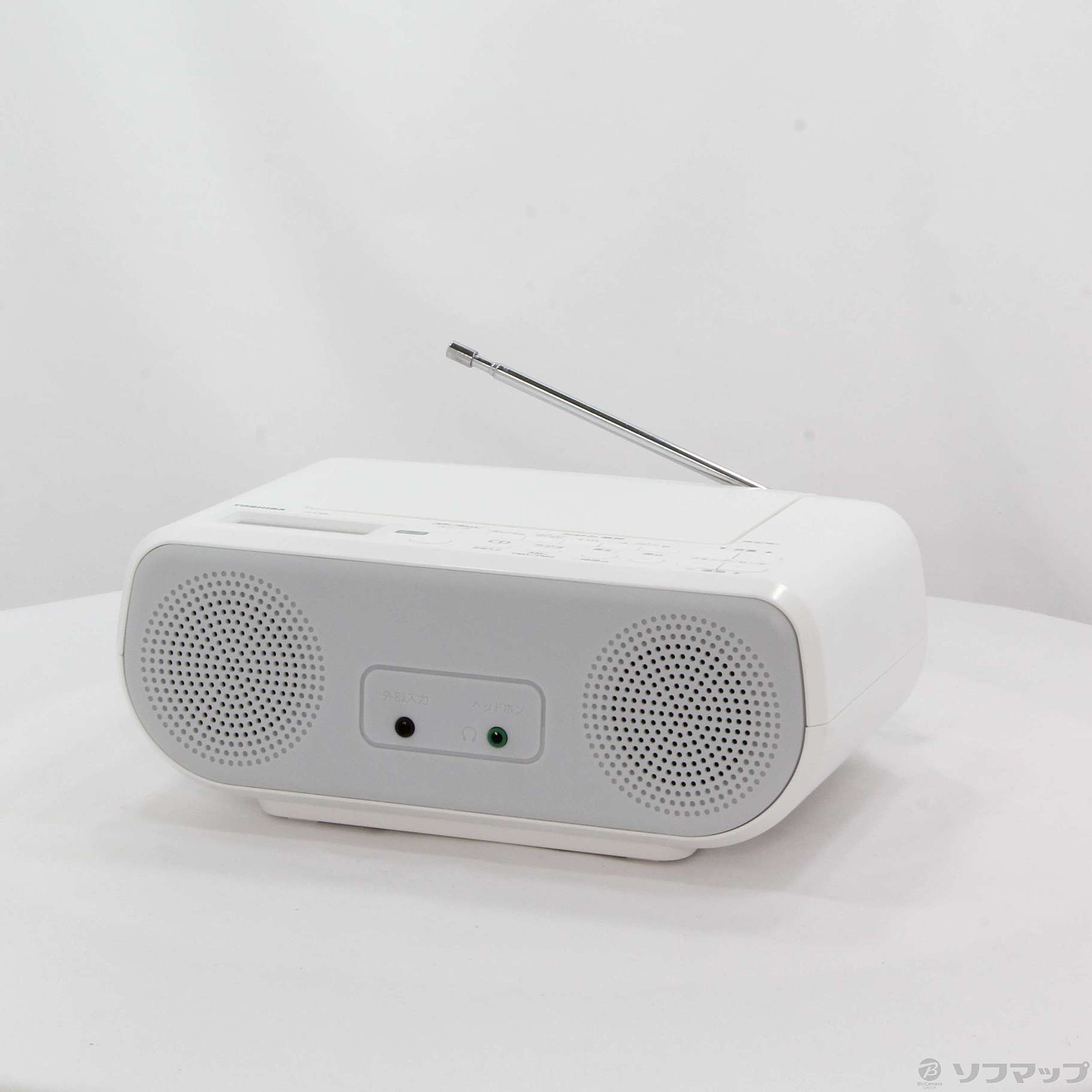 東芝 CDラジオ ピンク TY-C160（P） - ミニコンポ、ラジカセ