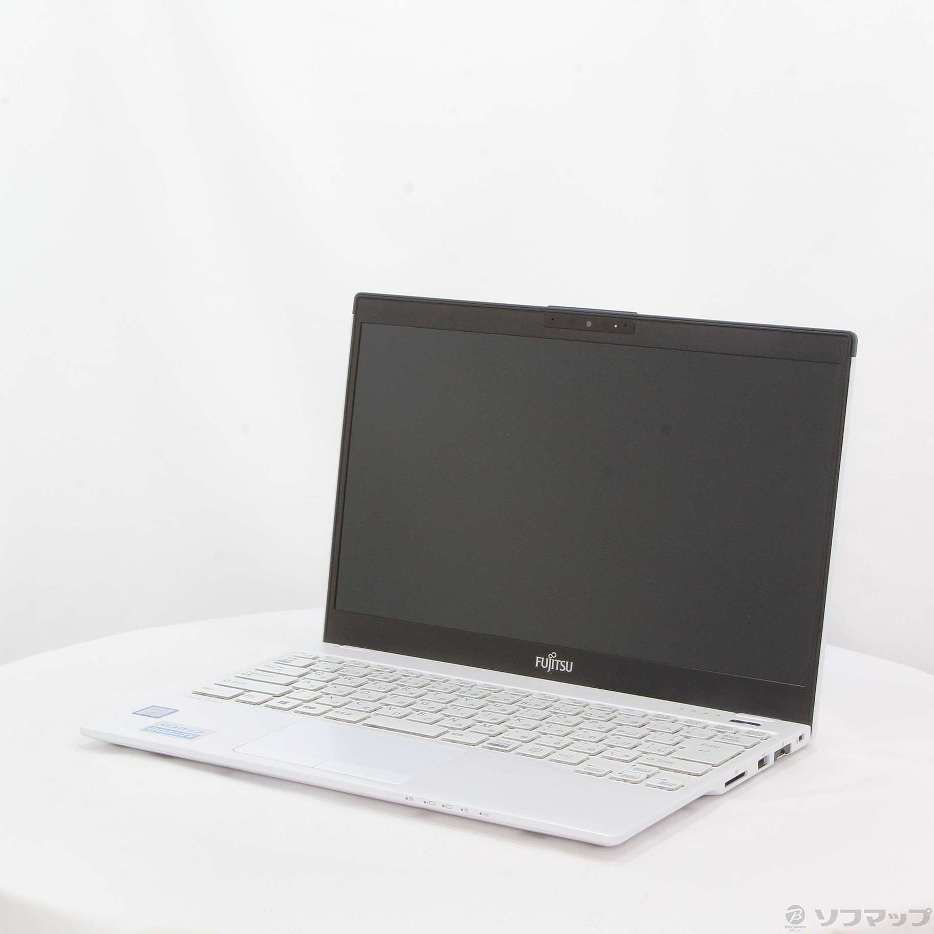 LIFEBOOK UH55／C3 FMVU55C3LB ホワイト with ネイビー 〔Windows 10〕 〔Office付〕  ◇01/22(金)値下げ！