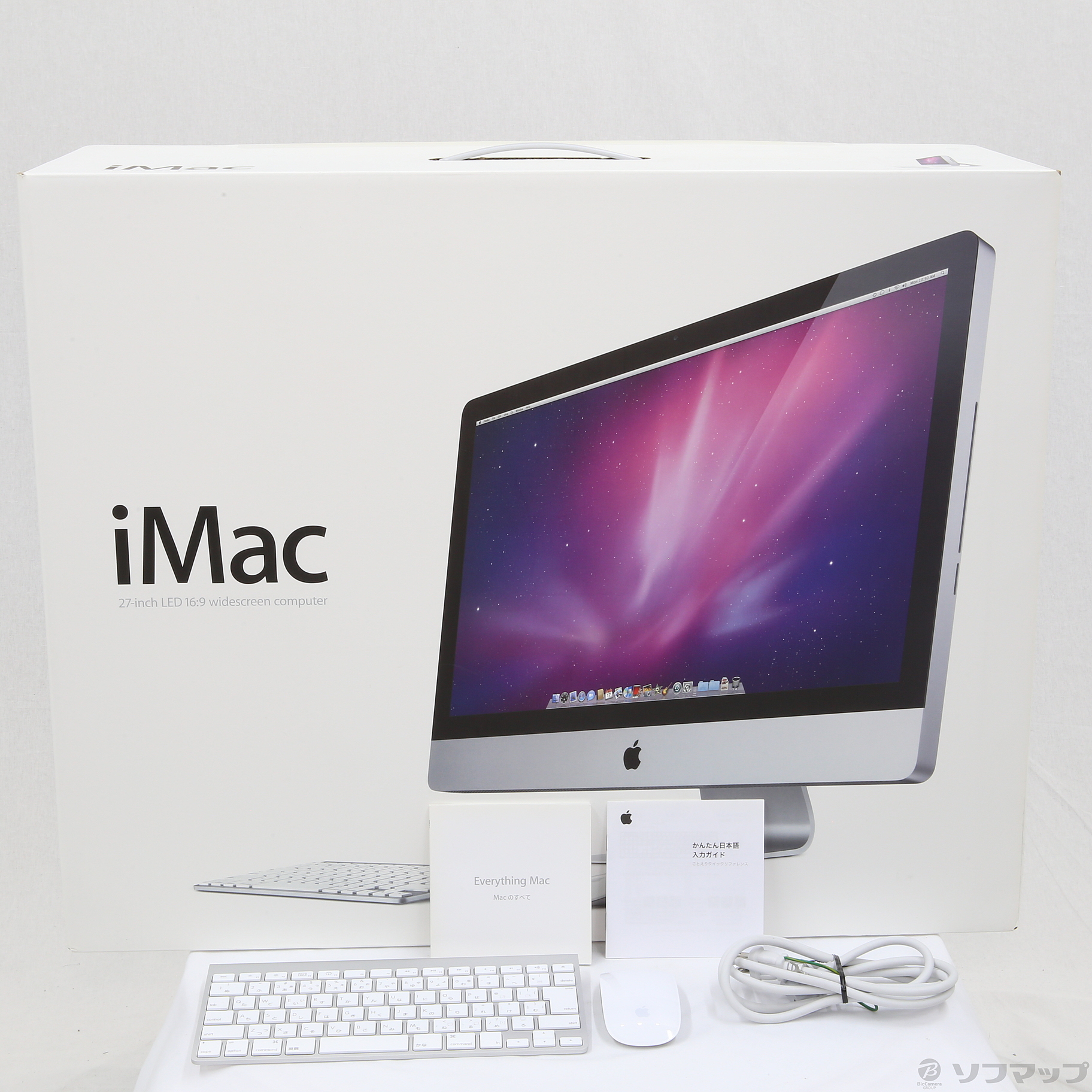 中古】iMac 27-inch Mid 2010 MC511J／A Core_i7 2.93GHz 8GB HDD1TB