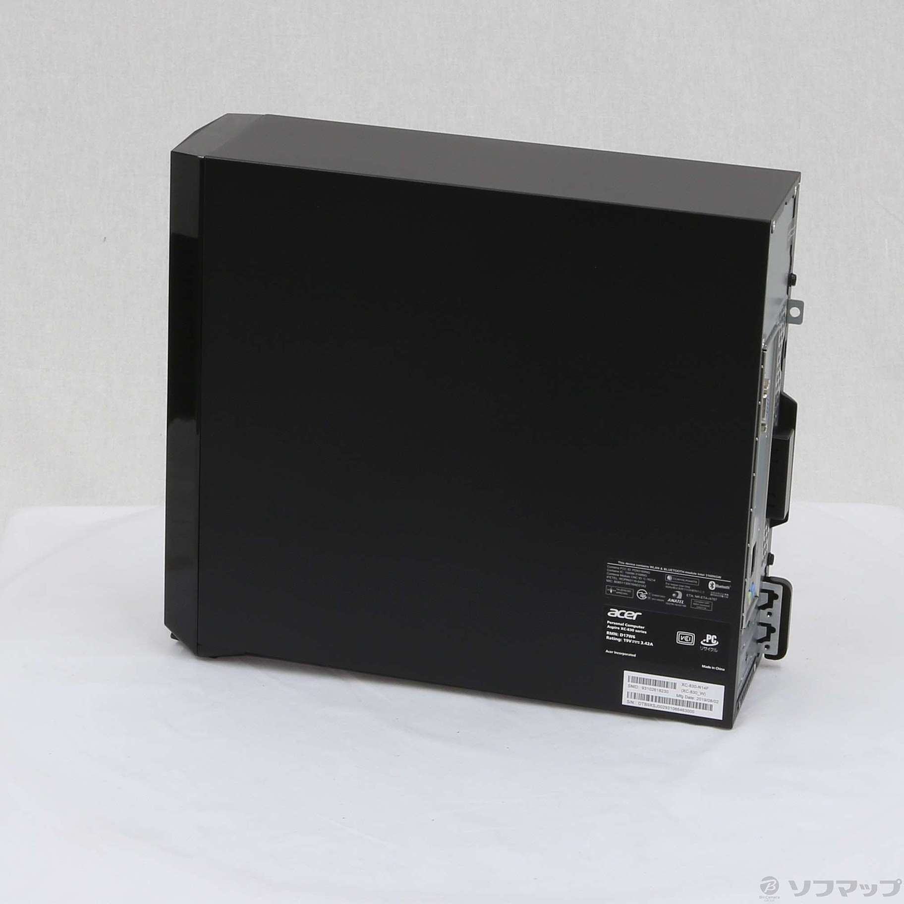 中古】Aspire X XC-830-N14F ブラック 〔Windows 10〕 [2133030446291 