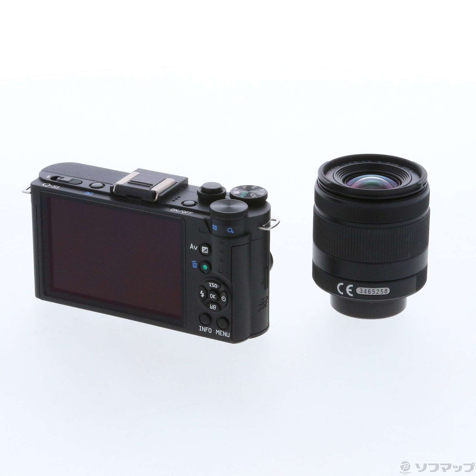 中古 Pentax Q S1 ブラック ズームレンズキット 1240万画素 Sdxc Qs1ブラックズームレンス ブラック リコレ ソフマップの中古通販サイト