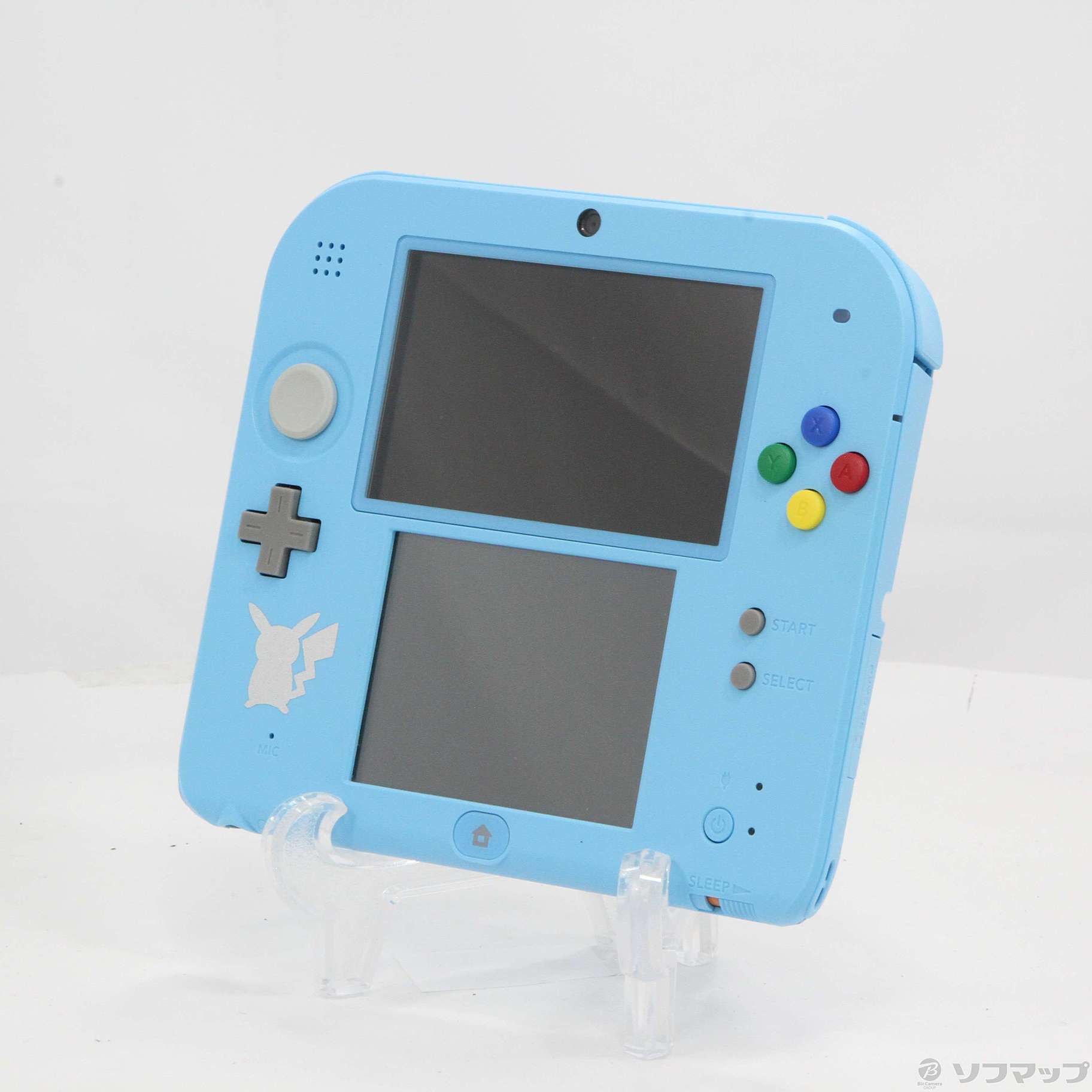 中古】ニンテンドー2DS ポケットモンスター サン・ムーン ライトブルー