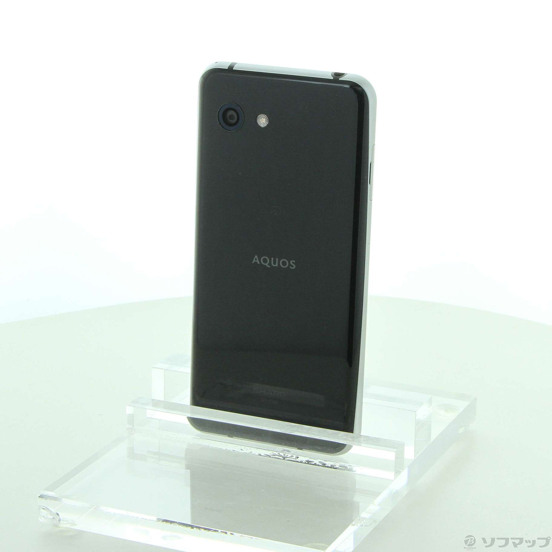 AQUOS R2 compact 64GB 新品未使用　sh-m09 中古】AQUOS R2 compact 64GB ピュアブラック SH-M09 SIMフリー