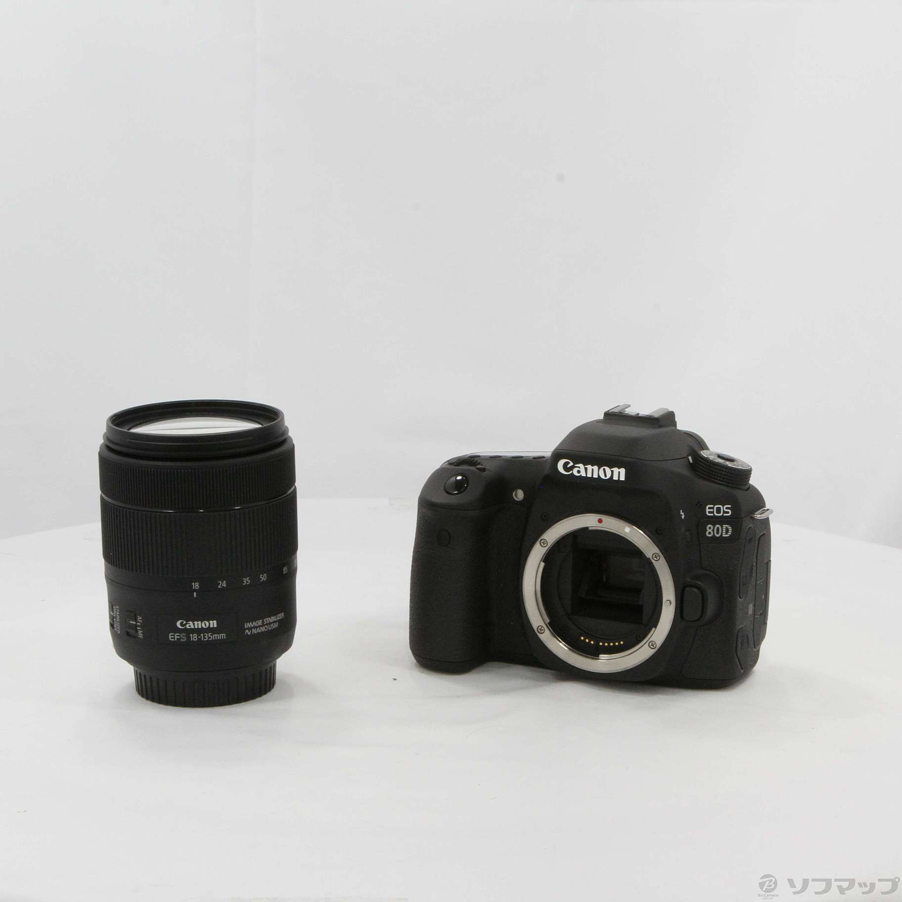 中古】EOS 80D EF-S18-135 IS USM レンズキット [2133030464196