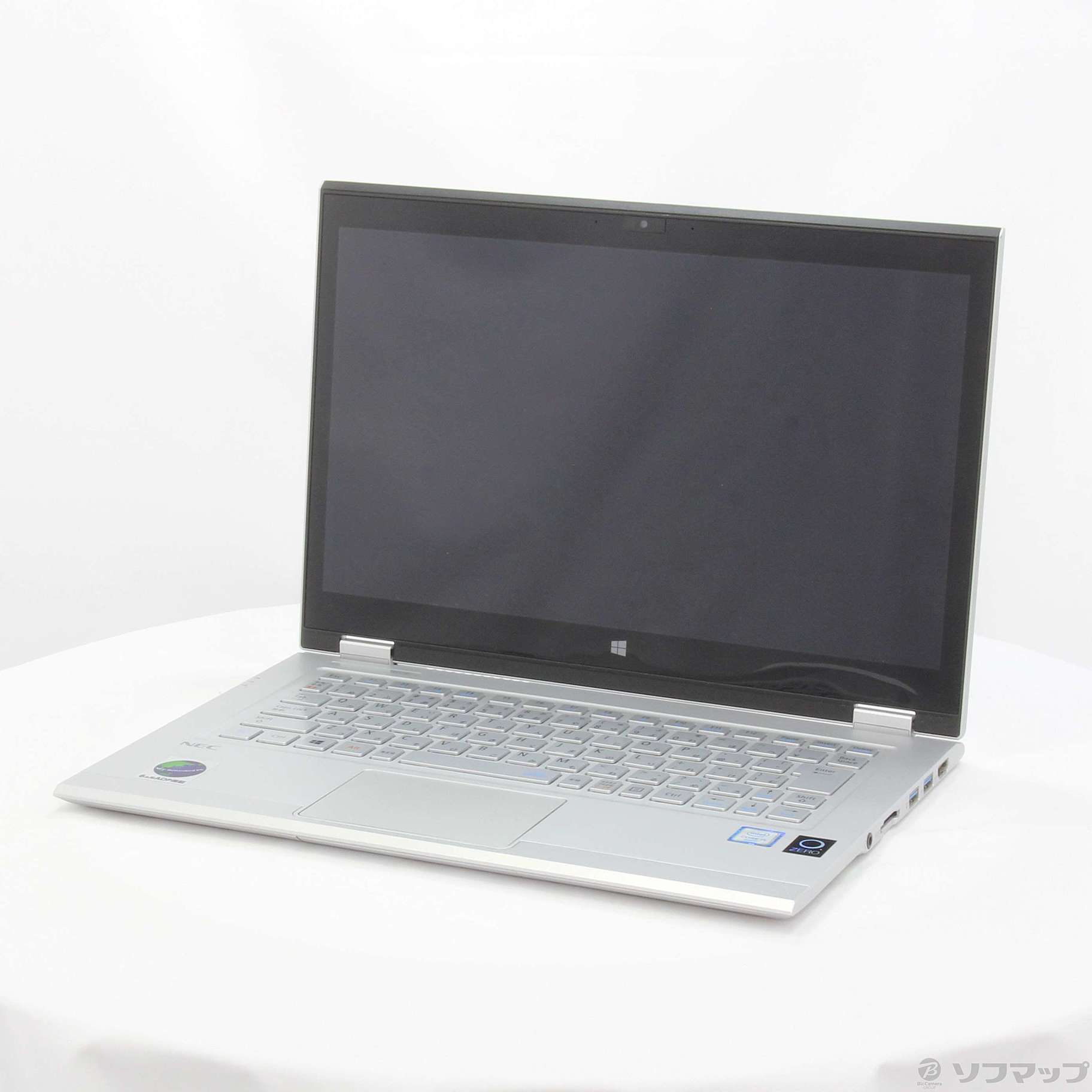 中古】LaVie Hybrid ZERO PC-HZ650DAS ムーンシルバー 〔NEC Refreshed