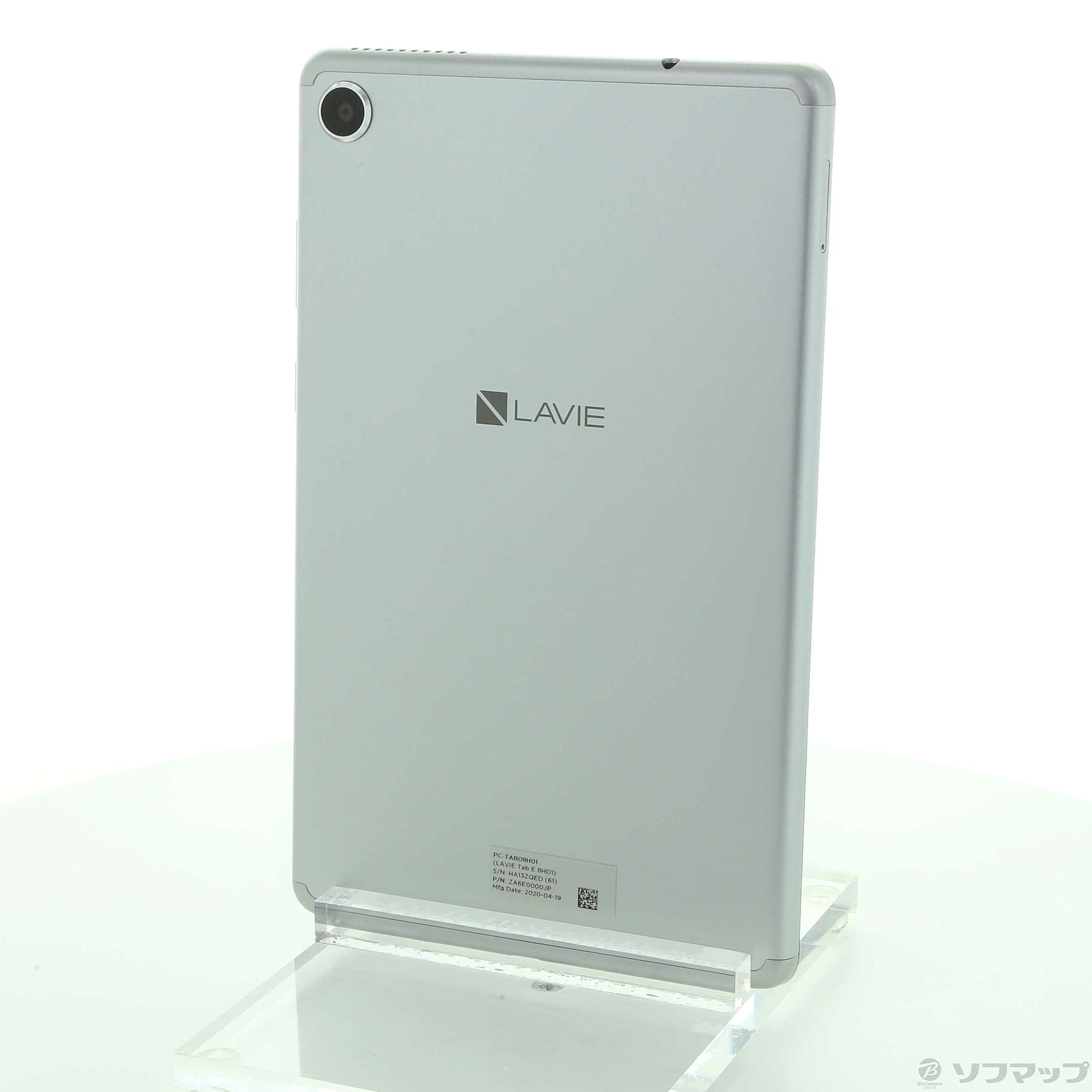 中古】LaVie Tab E TAB08／H01 16GB シルバー PC-TAB08H01 Wi-Fi