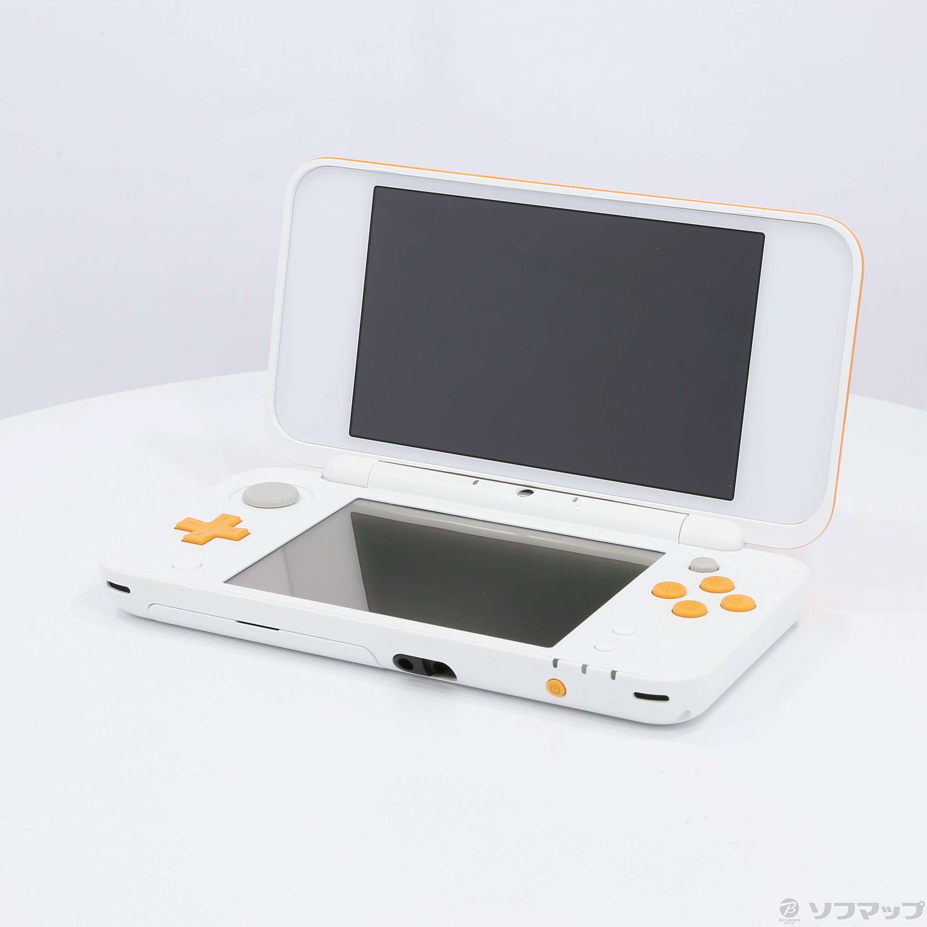 中古】Newニンテンドー2DS LL ホワイト×オレンジ [2133030497927 