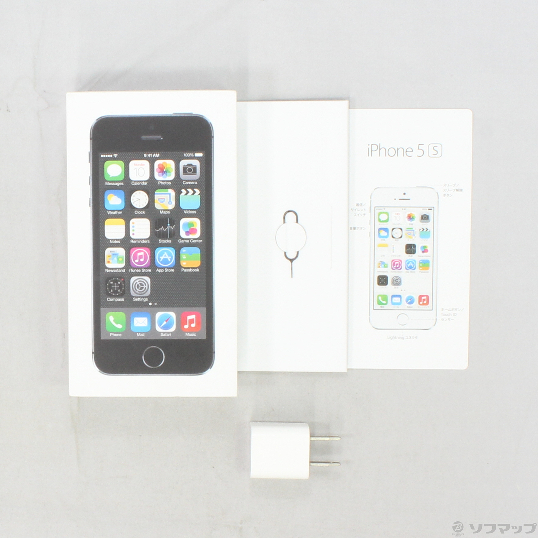 中古】iPhone5S 64GB スペースグレイ NE338J／A SoftBank