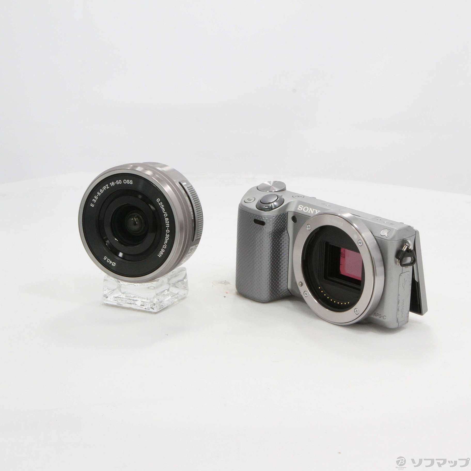 中古】α NEX-5RL パワーズームレンズキット (1610万画素／シルバー 