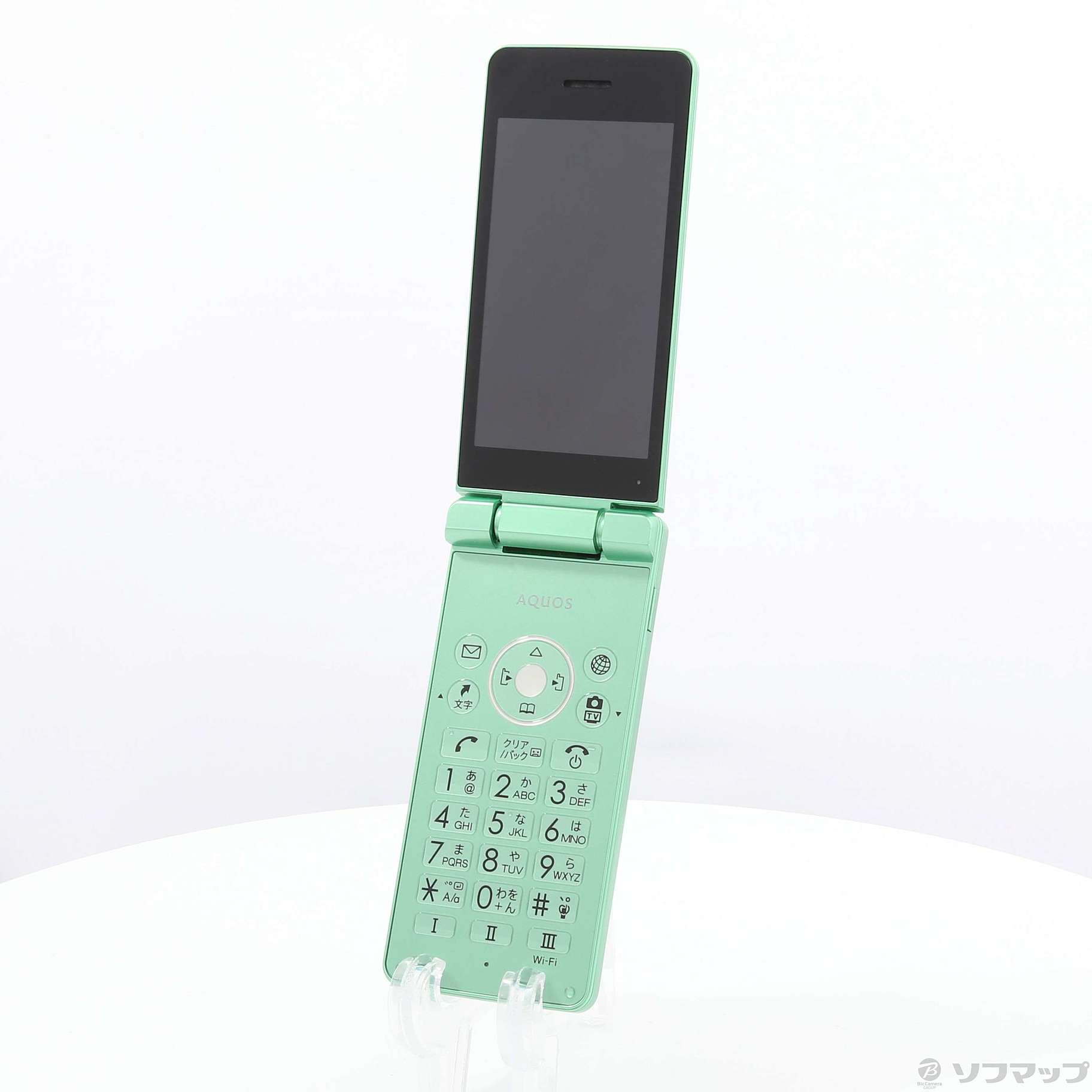 AQUOS ケータイ3 SHSHB3 グリーン Y!mobile 〔ネットワーク利用制限▲〕