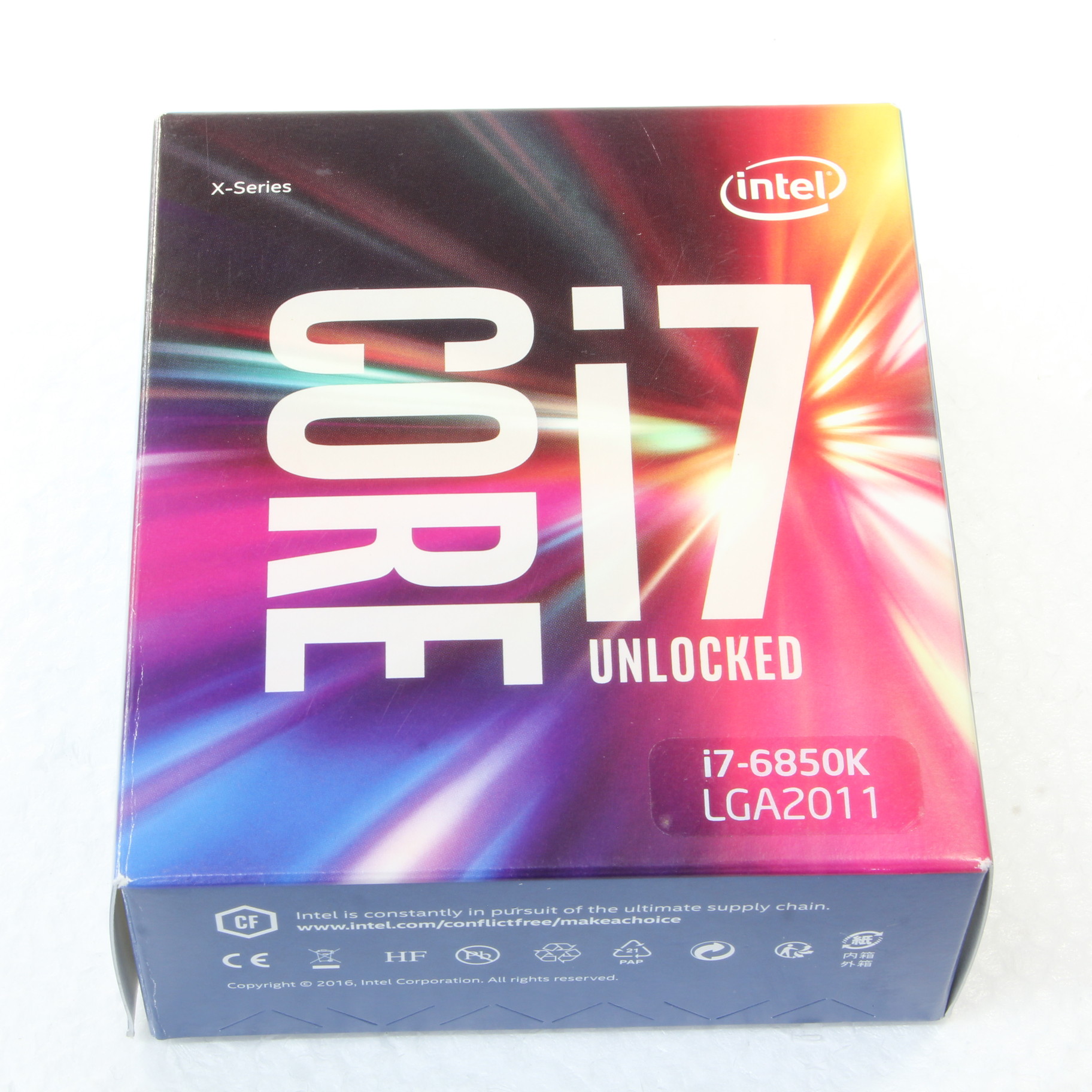 【中古】Core i7 6850K 〔3.6GHz／LGA 2011-v3〕 [2133030535131] - リコレ！|ビックカメラ ...