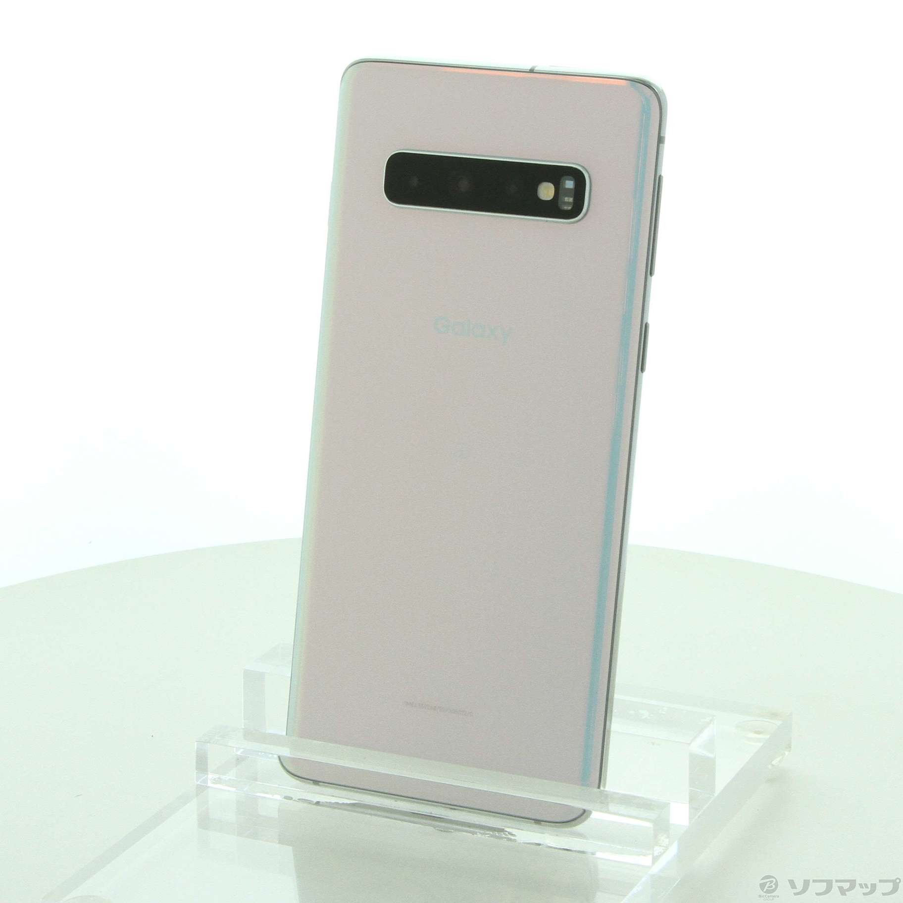 スマホ/家電/カメラGalaxy S10 SM-G973C Prism White プリズムホワイト ...